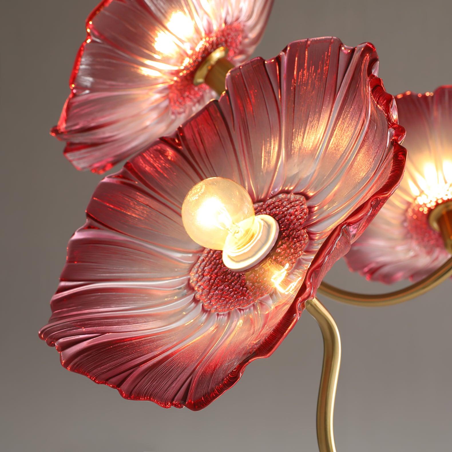 Lustra Kronleuchter Lotusblattglas-Letslighting