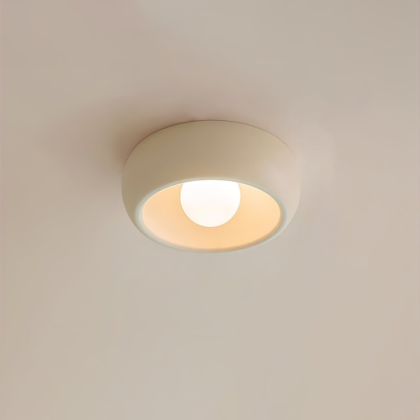 Louis Modern Minimalistisch Rund Glas Deckenleuchte-Letslighting