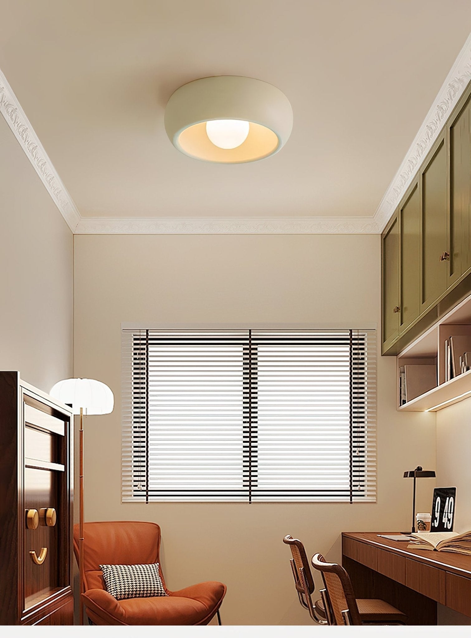 Louis Modern Minimalistisch Rund Glas Deckenleuchte-Letslighting