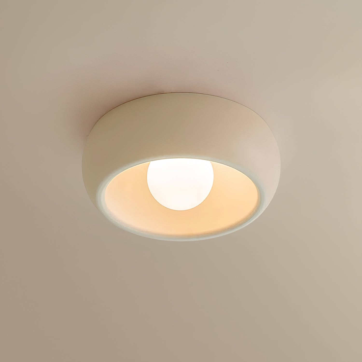 Louis Modern Minimalistisch Rund Glas Deckenleuchte-Letslighting