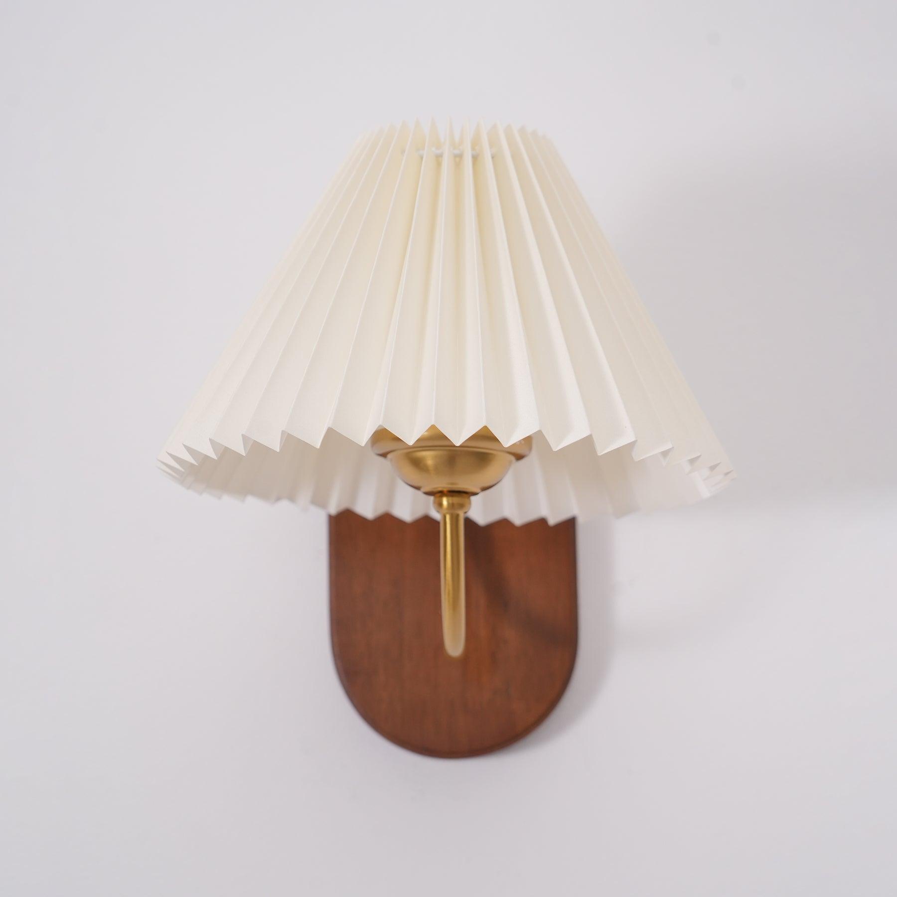 Solenne Vintage Falten-Schirm Wandleuchte-Letslighting