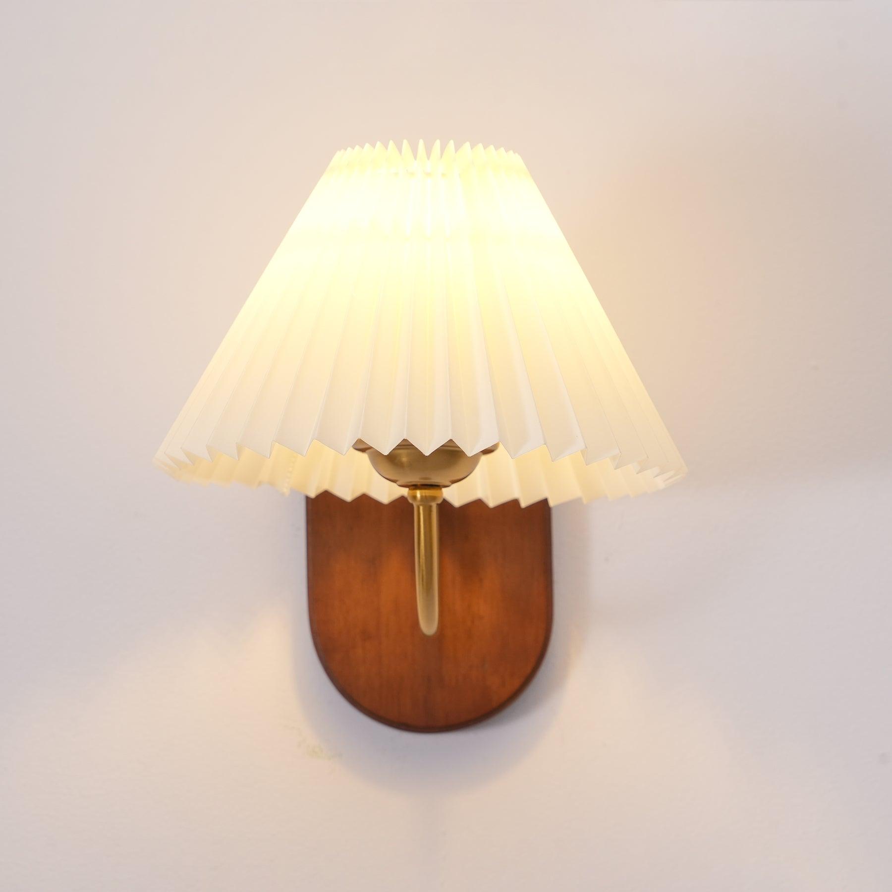 Solenne Vintage Falten-Schirm Wandleuchte-Letslighting
