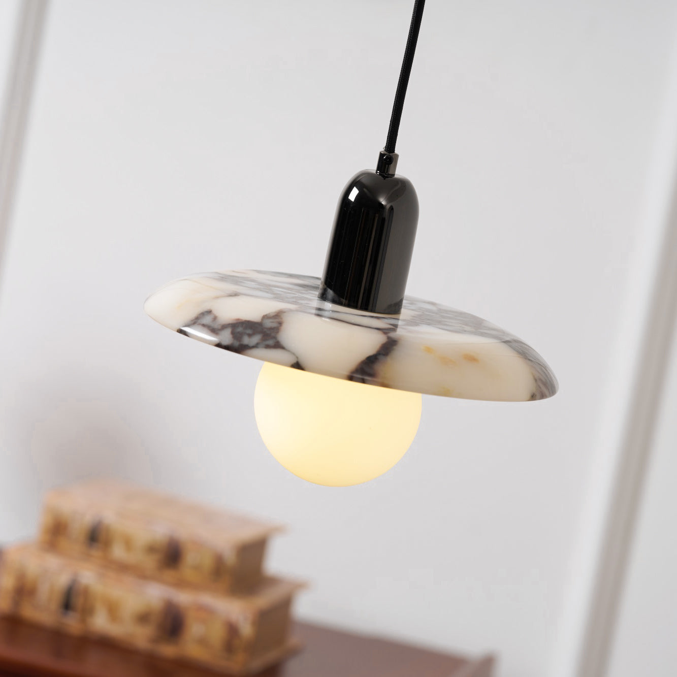 Ulcaran Modern Minimalist Marble Metal Pendant Lamp - Letslighting