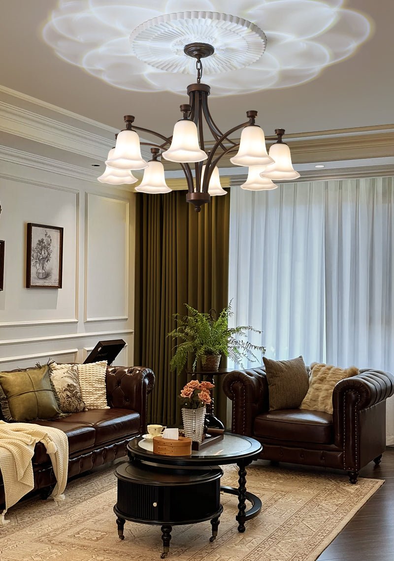 Viloros Traditioneller Premium-Kronleuchter aus Glockenglas-Letslighting