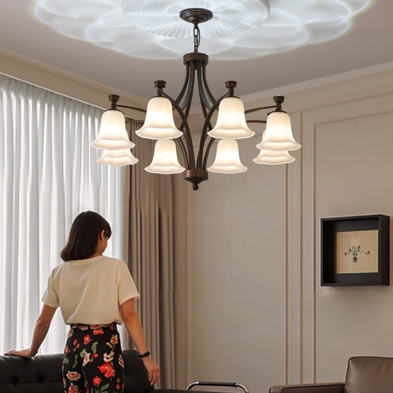 Viloros Traditioneller Premium-Kronleuchter aus Glockenglas-Letslighting