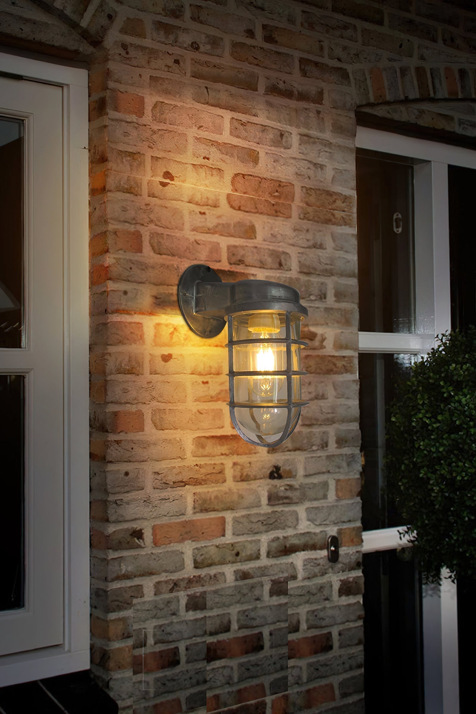 Ozorel Vintage Glas Wandleuchte-Letslighting