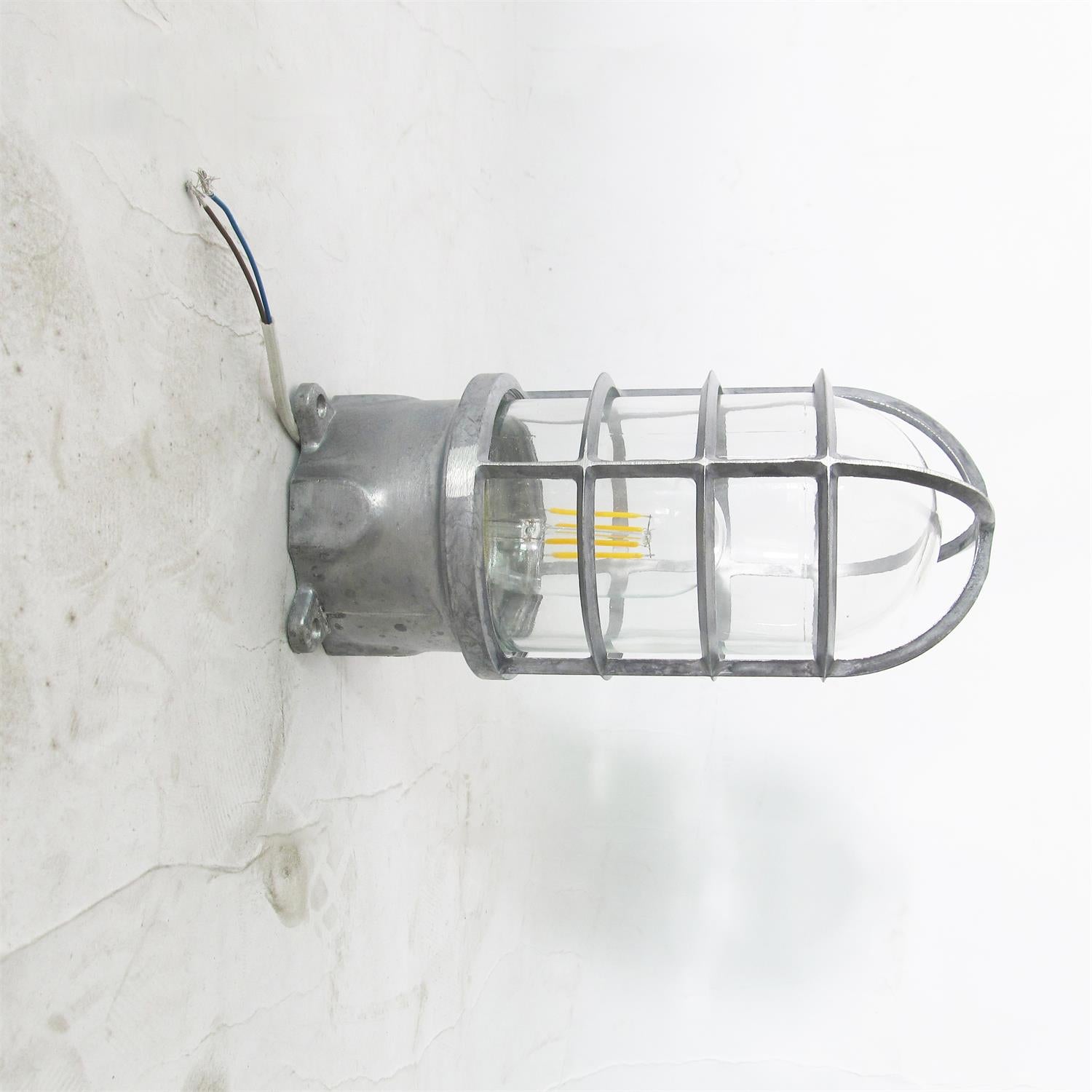 Ozorel Vintage Glas Wandleuchte-Letslighting
