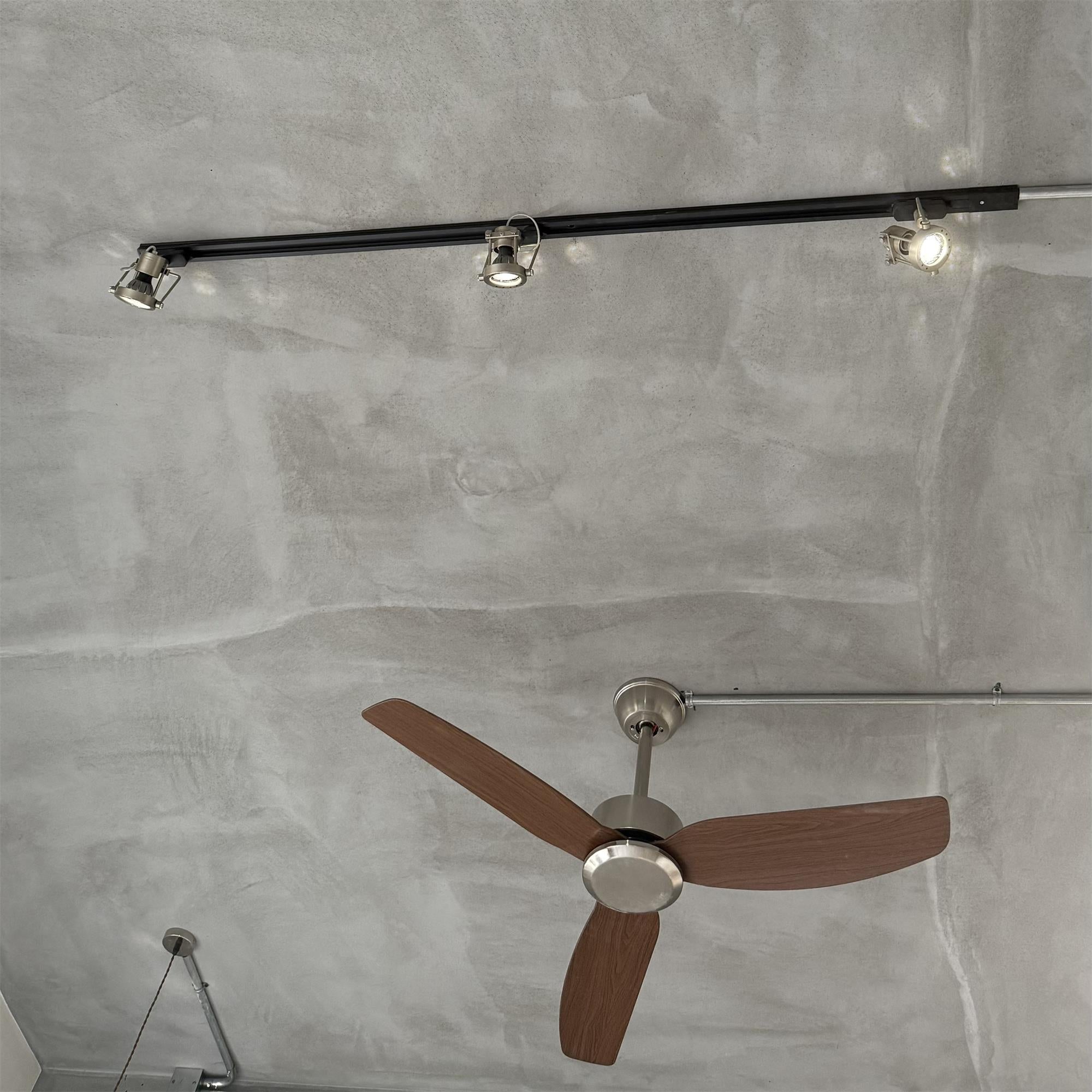 Ivelor Vintage Industrielle Schienenleuchten aus Glas-Letslighting