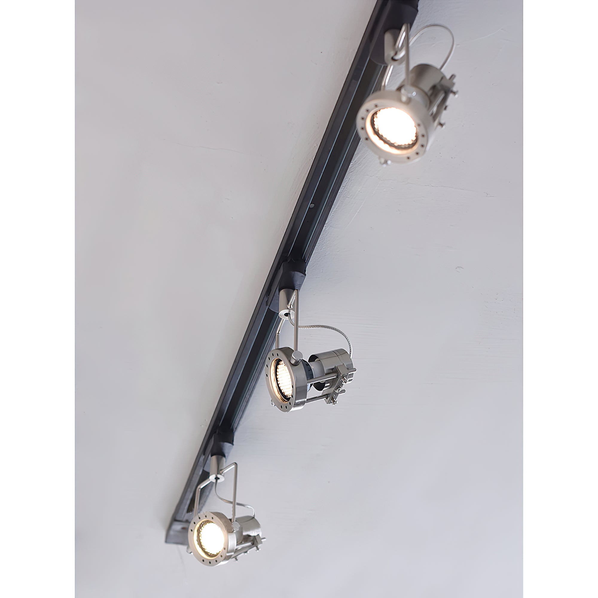 Ivelor Vintage Industrielle Schienenleuchten aus Glas-Letslighting