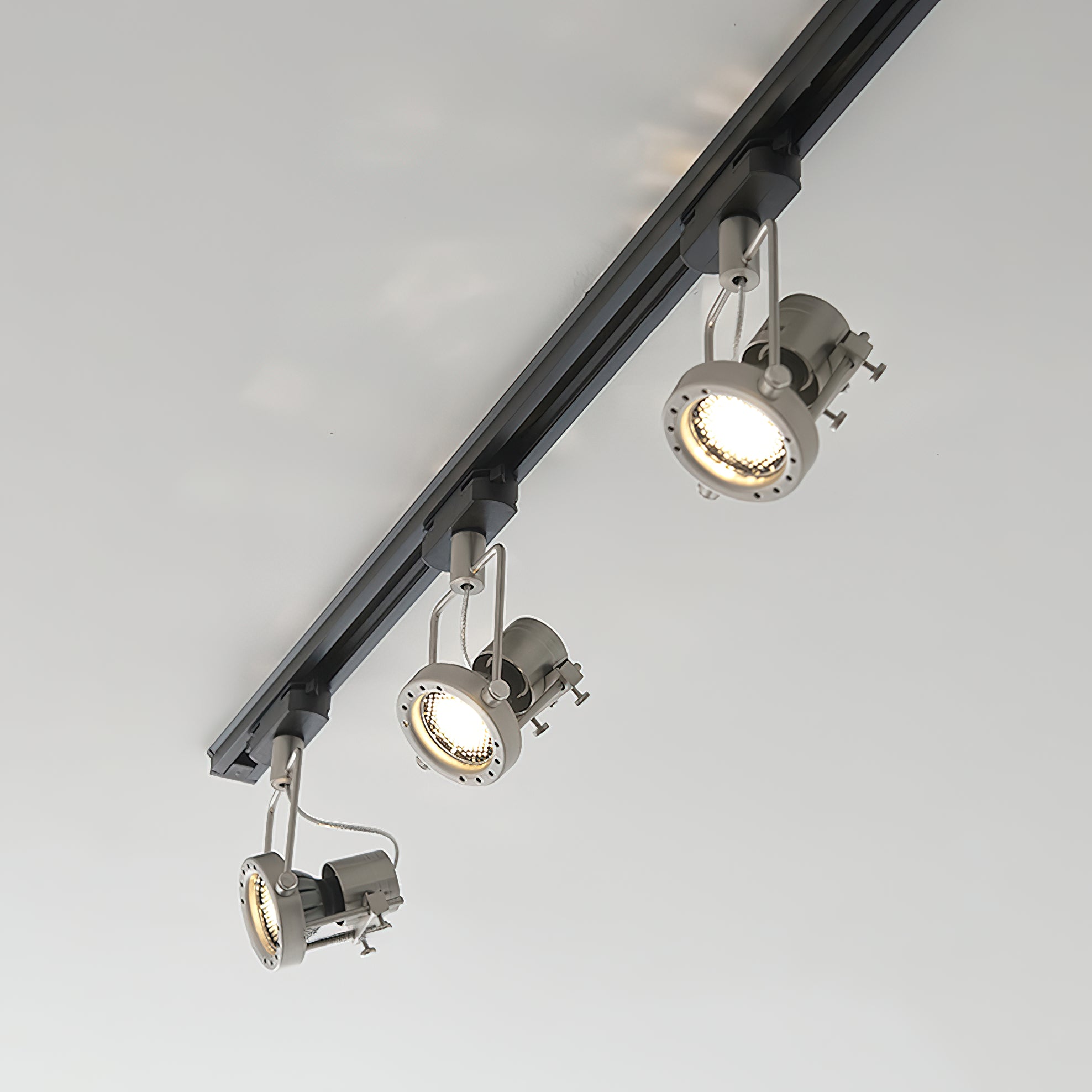 Ivelor Vintage Industrielle Schienenleuchten aus Glas-Letslighting