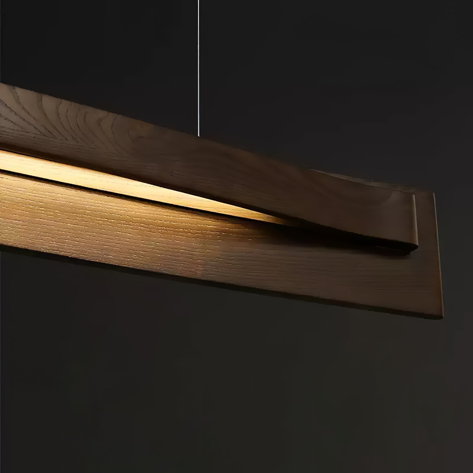 Zaraeyra Minimalistisch Holz Pendelleuchte-Letslighting
