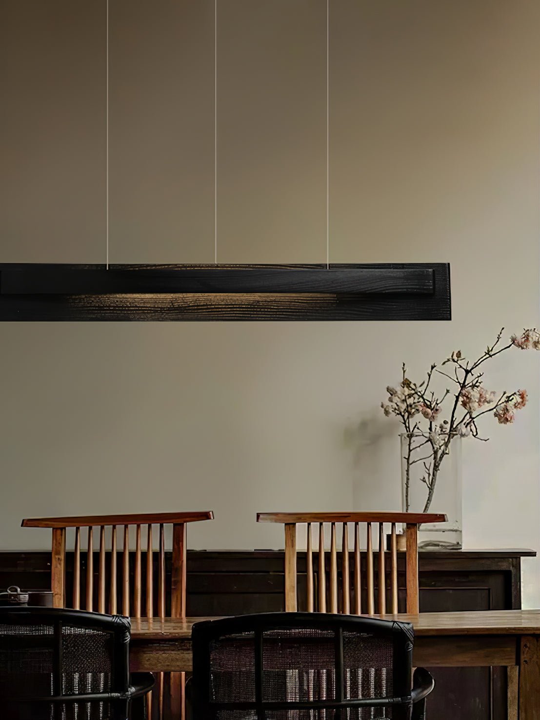 Zaraeyra Minimalistisch Holz Pendelleuchte-Letslighting