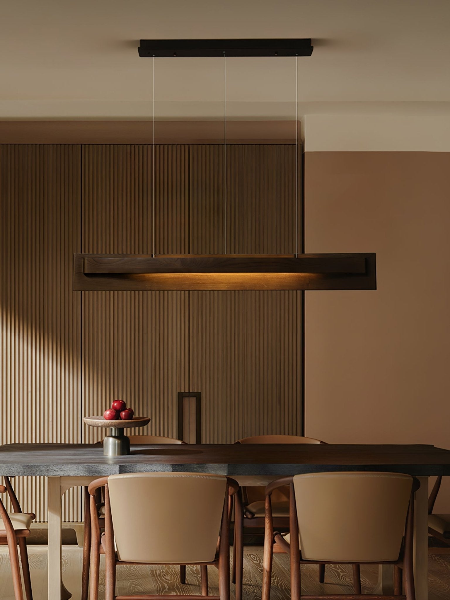 Zaraeyra Minimalistisch Holz Pendelleuchte-Letslighting