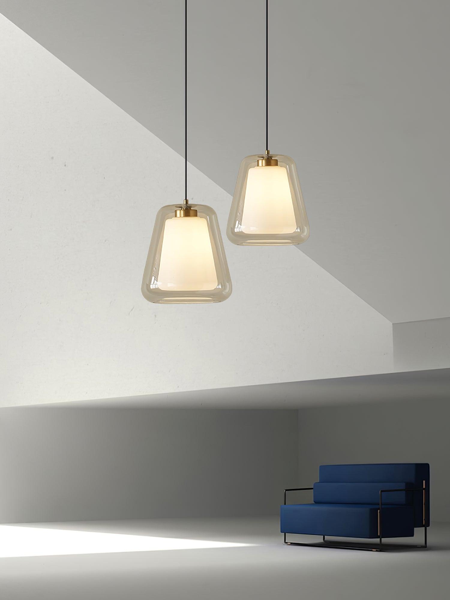 Velorace Goldene Moderne Pendelleuchte-Letslighting