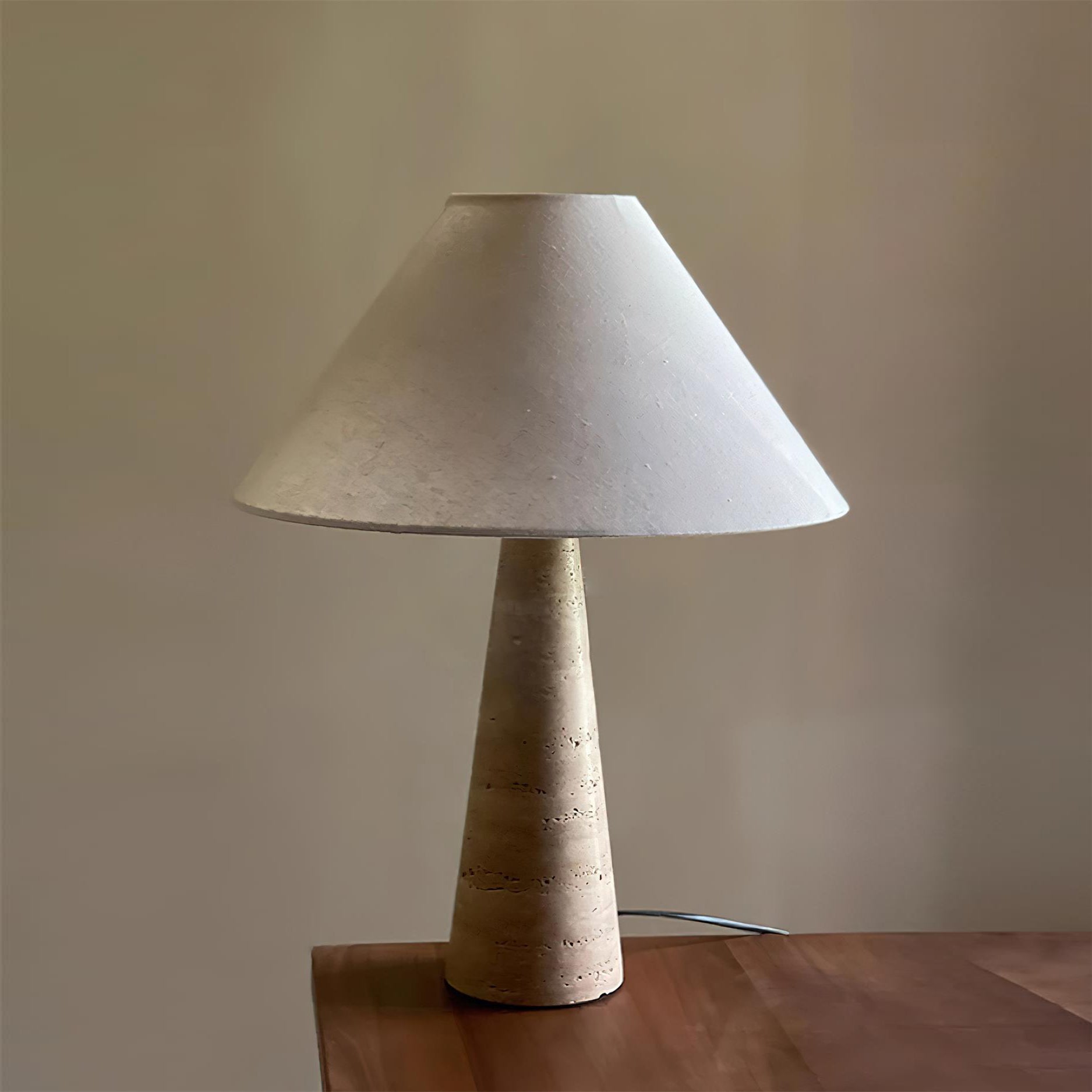 Lulu Travertine Table Lamp - Letslighting