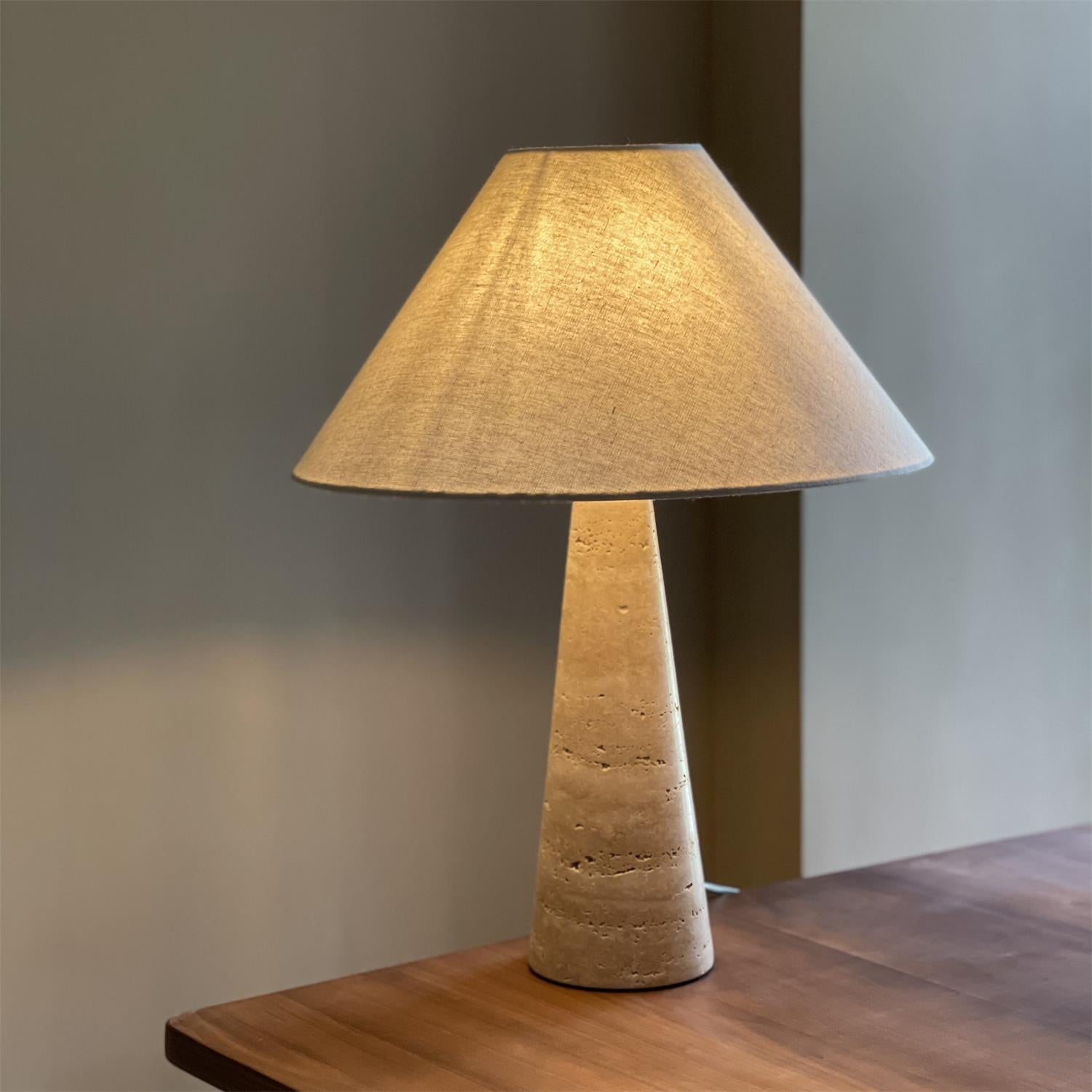 Lulu Travertine Table Lamp - Letslighting