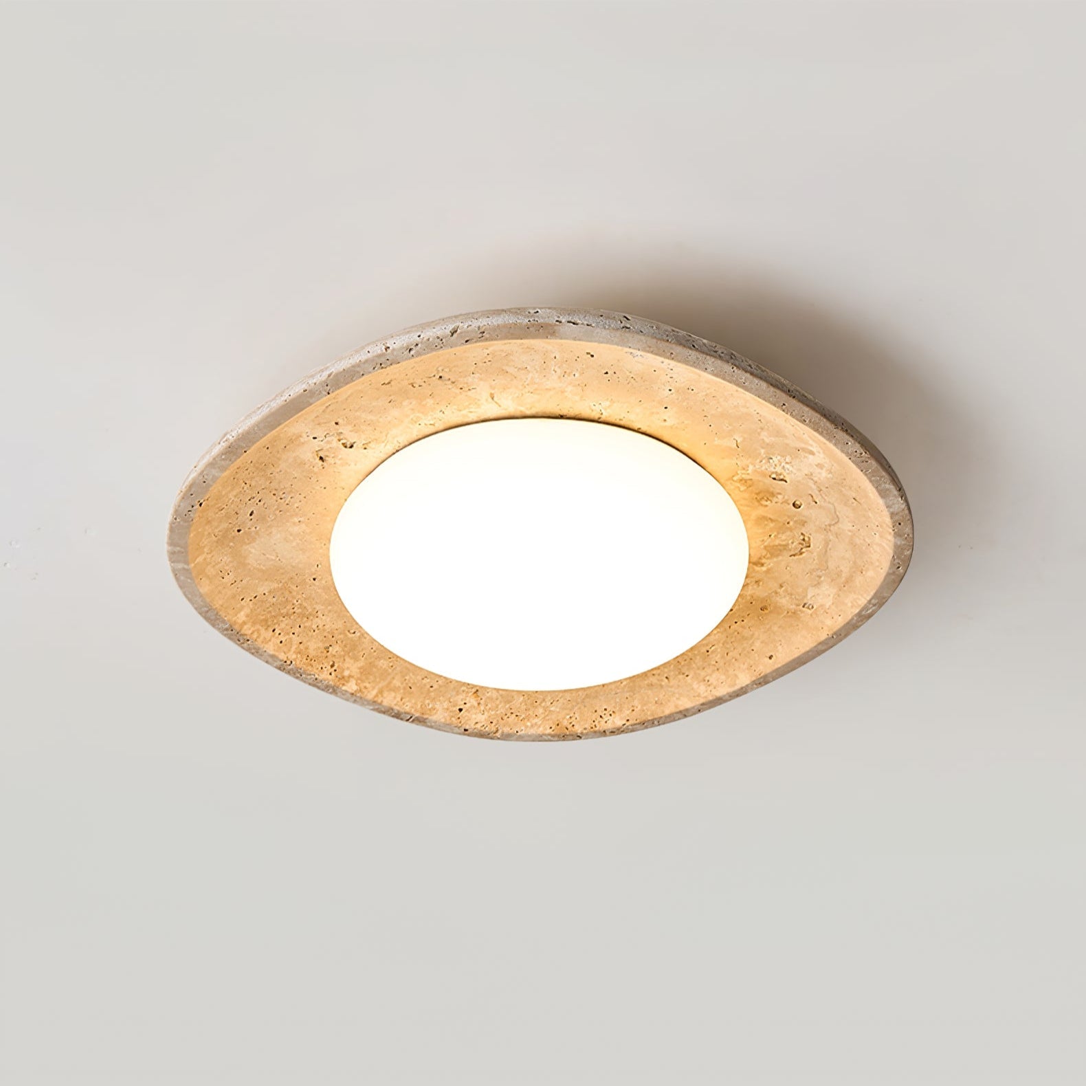 Lena Travertine Ceiling Light - Neutralighting
