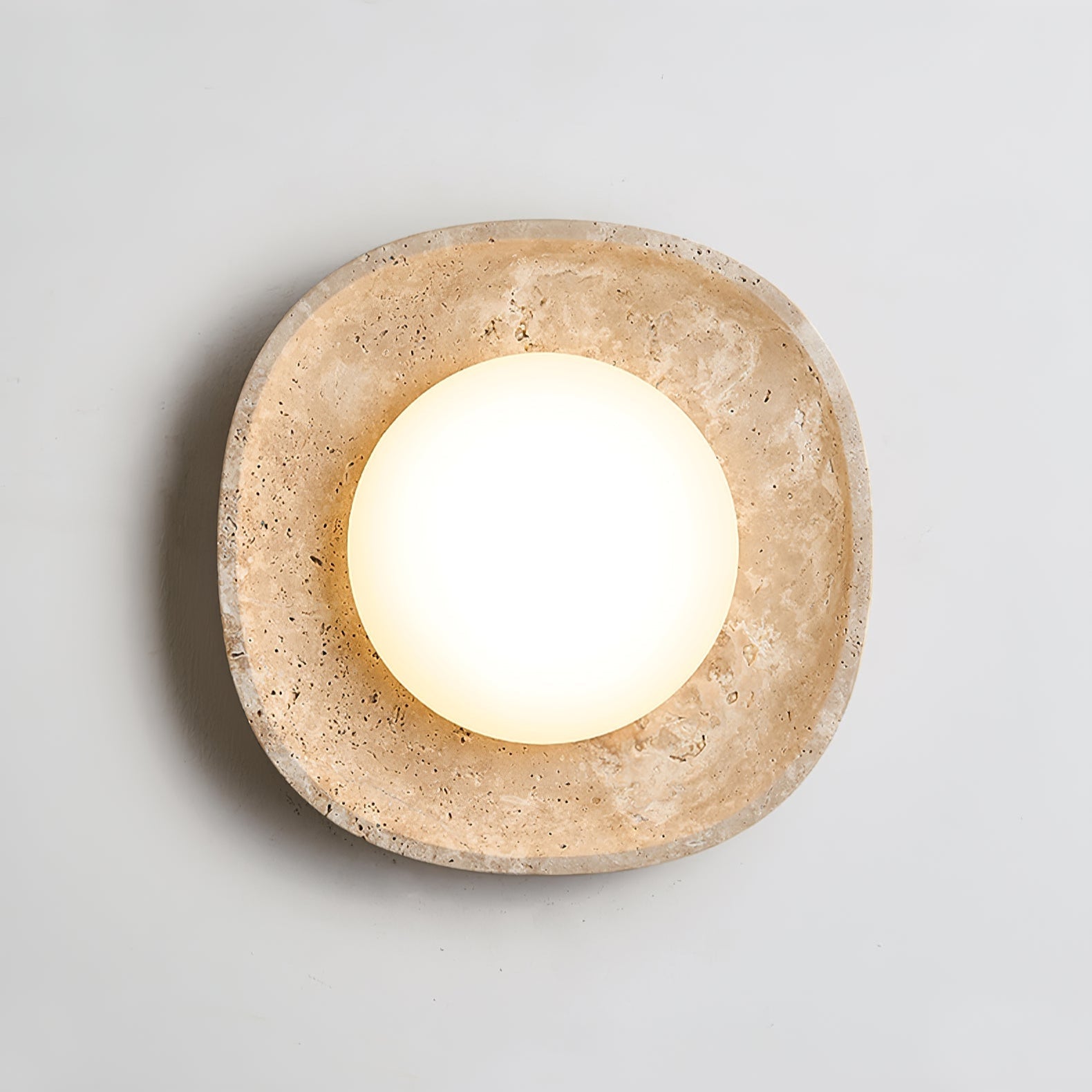 Lena Travertine Ceiling Light - Neutralighting