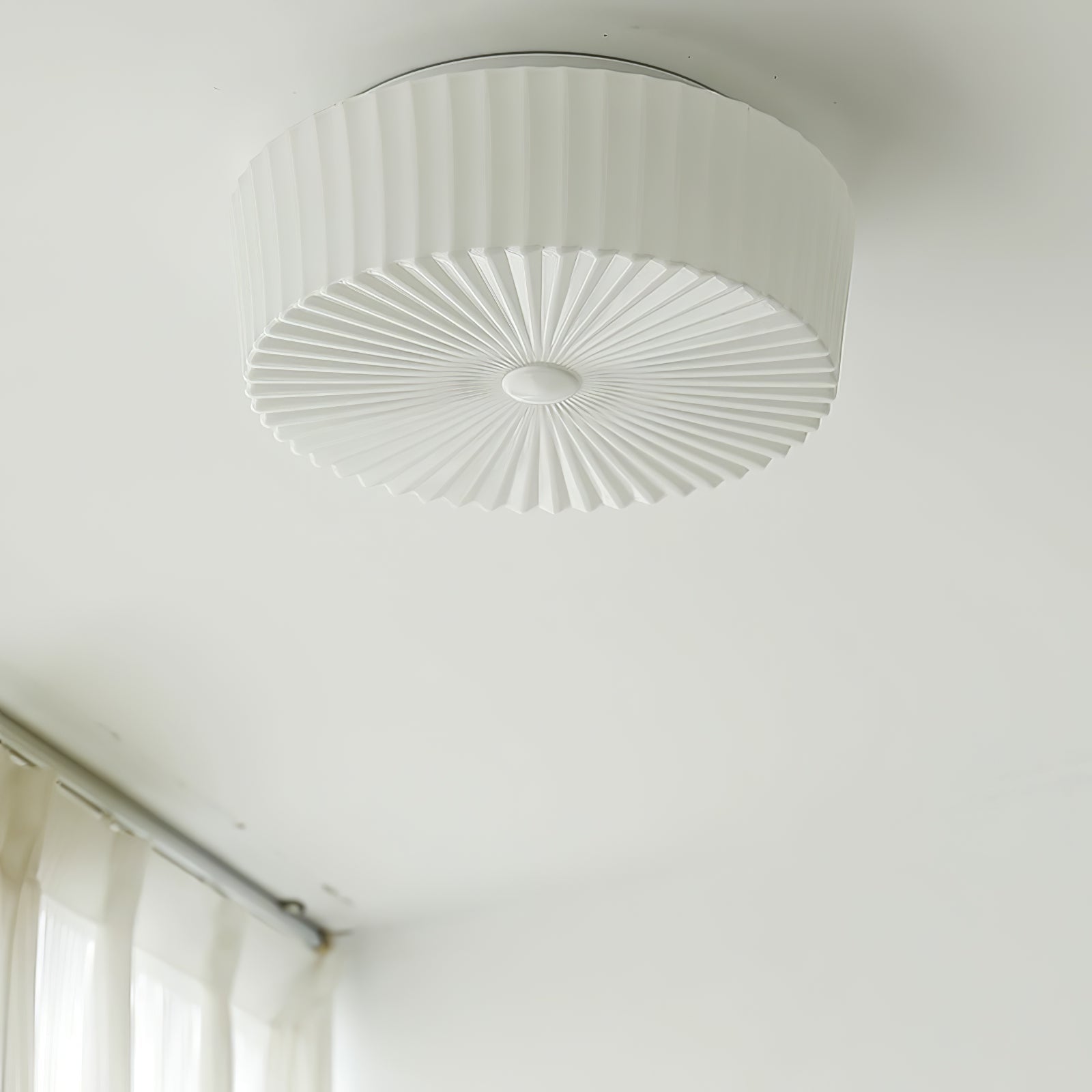 Lustra Deckenleuchte Drum Glas Radiant-Letslighting