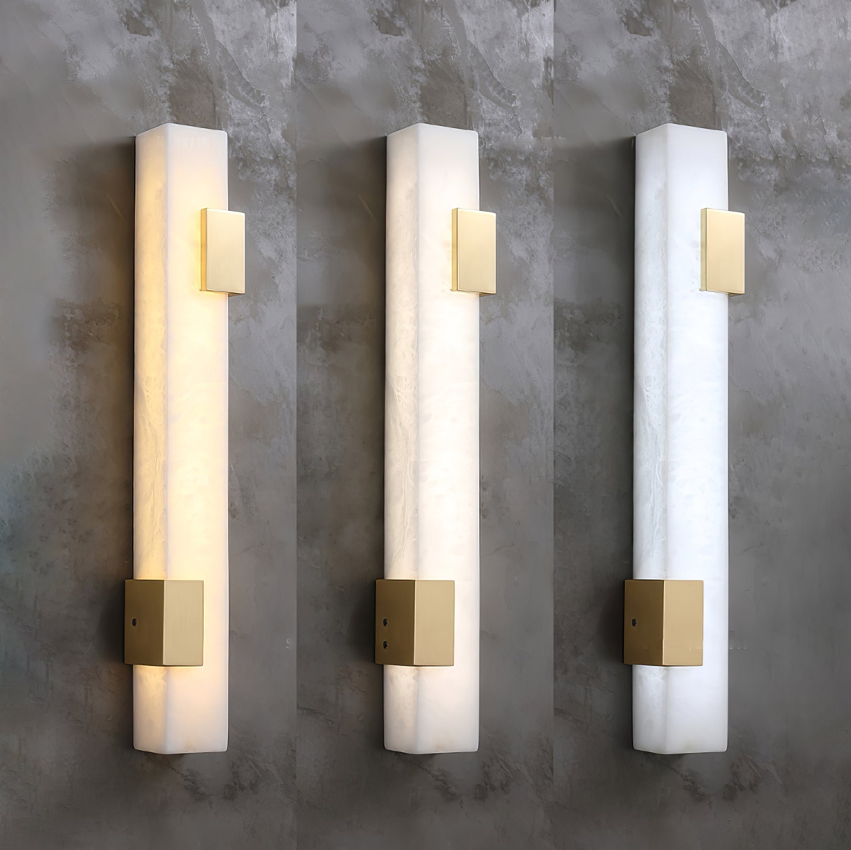 Eos Linear Alabaster Wall Light - Neutralighting