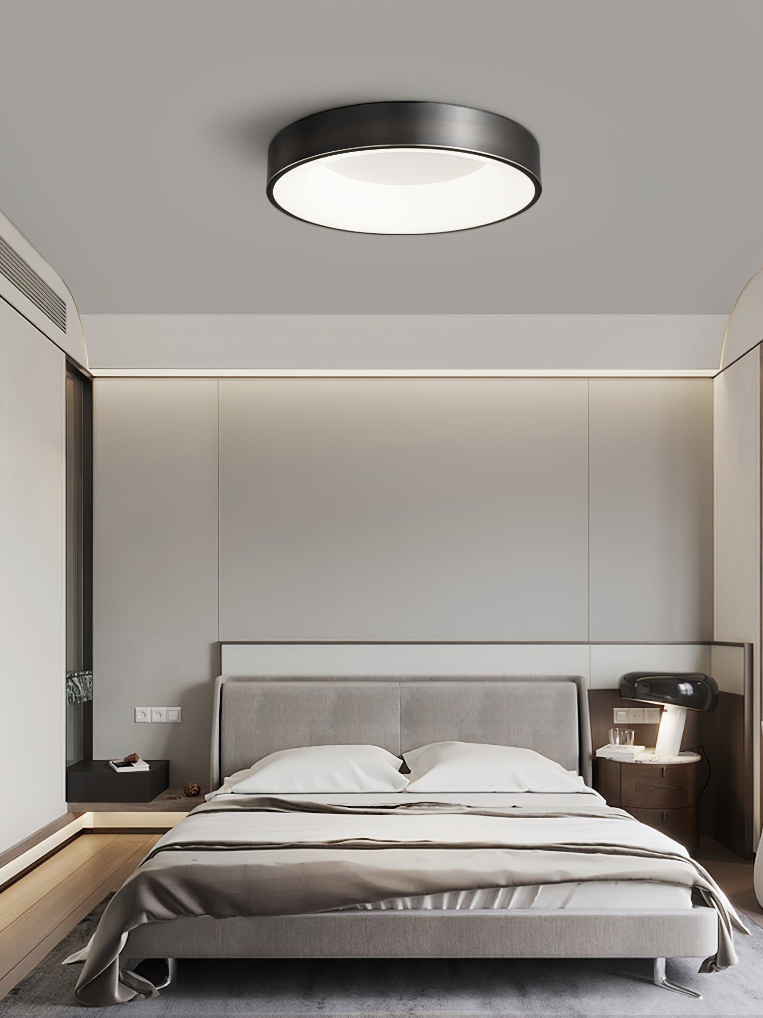 Zetheos Modern Minimalistisch Messing Deckenleuchte-Letslighting