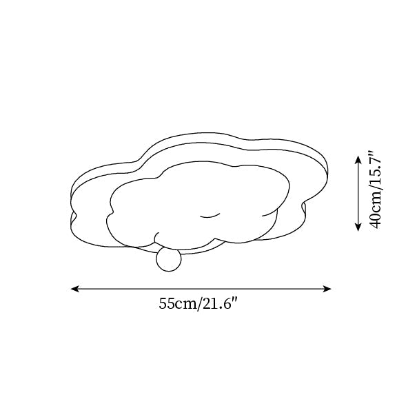 Pivora Wolken Inspiriert Einbau Leuchte-Letslighting