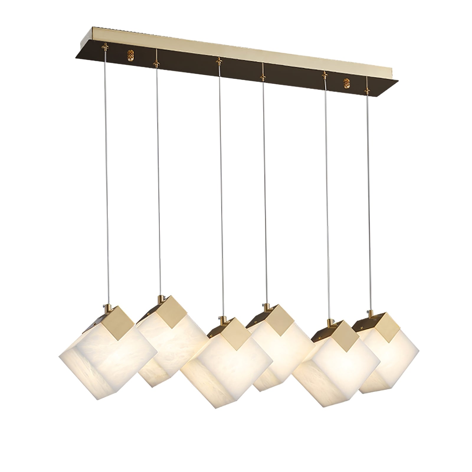 Vevariel Linear Alabaster Pendant Light - Neutralighting