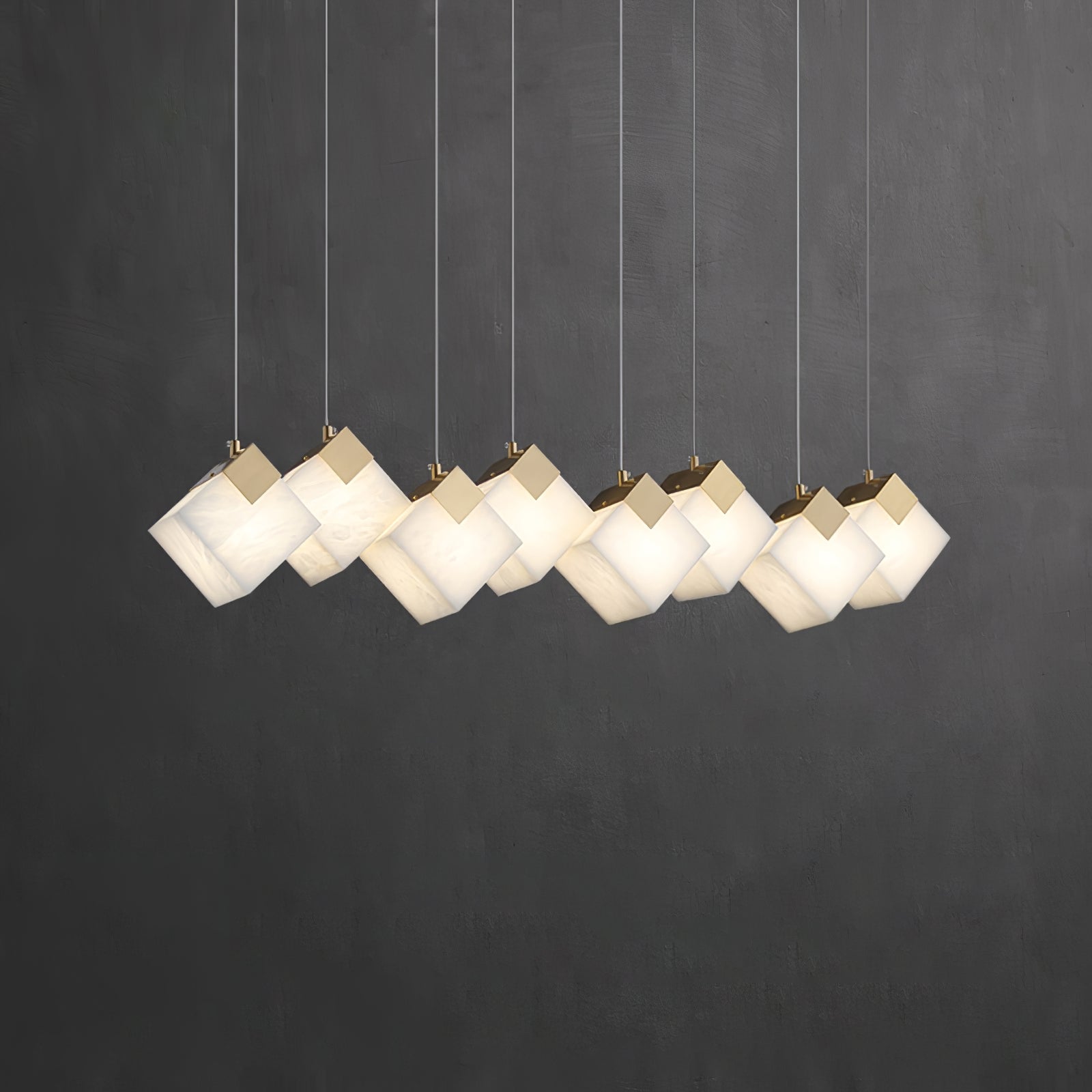 Vevariel Linear Alabaster Pendant Light - Neutralighting