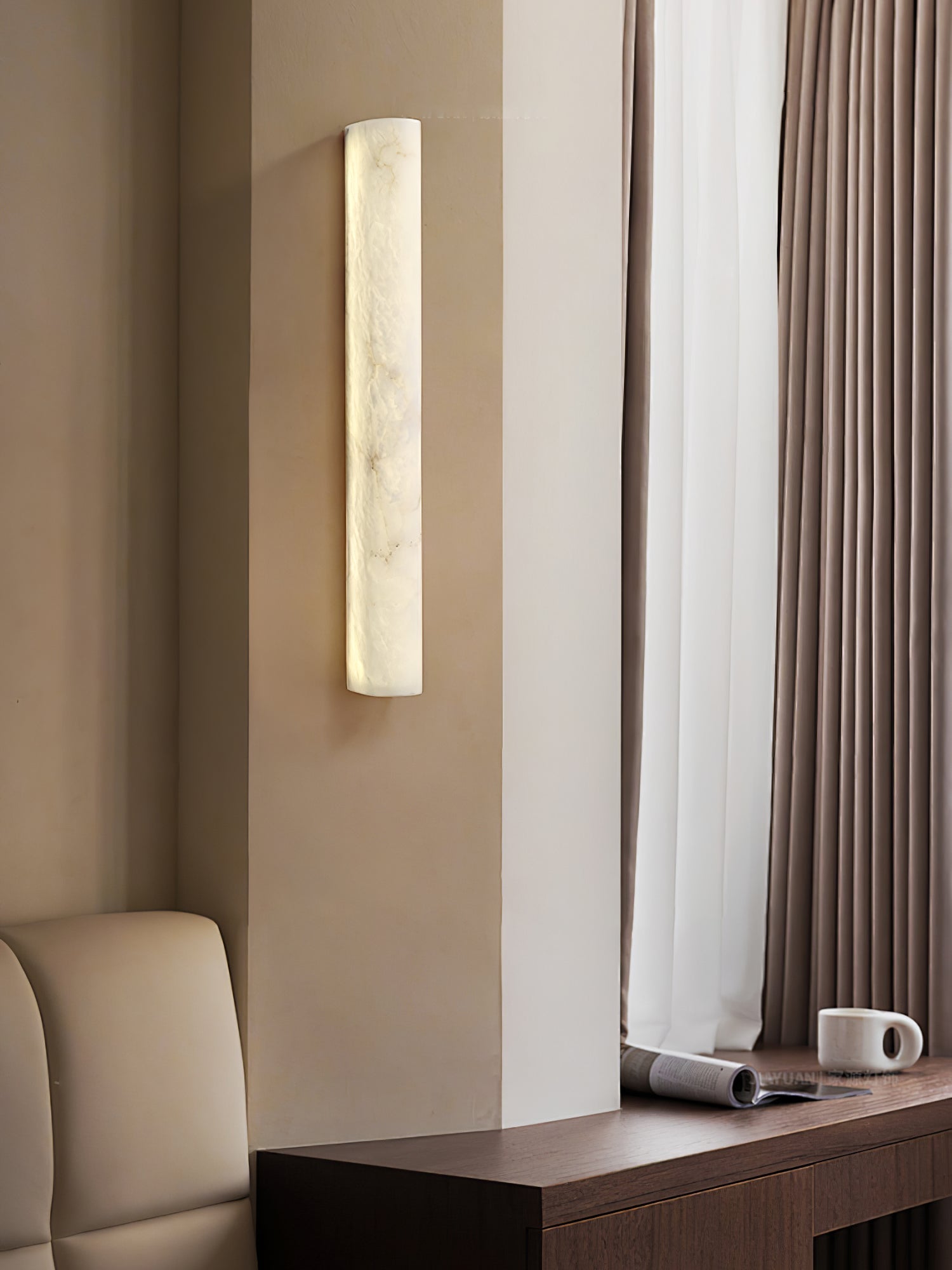 Ulzoror Alabaster Wall Light - Neutralighting
