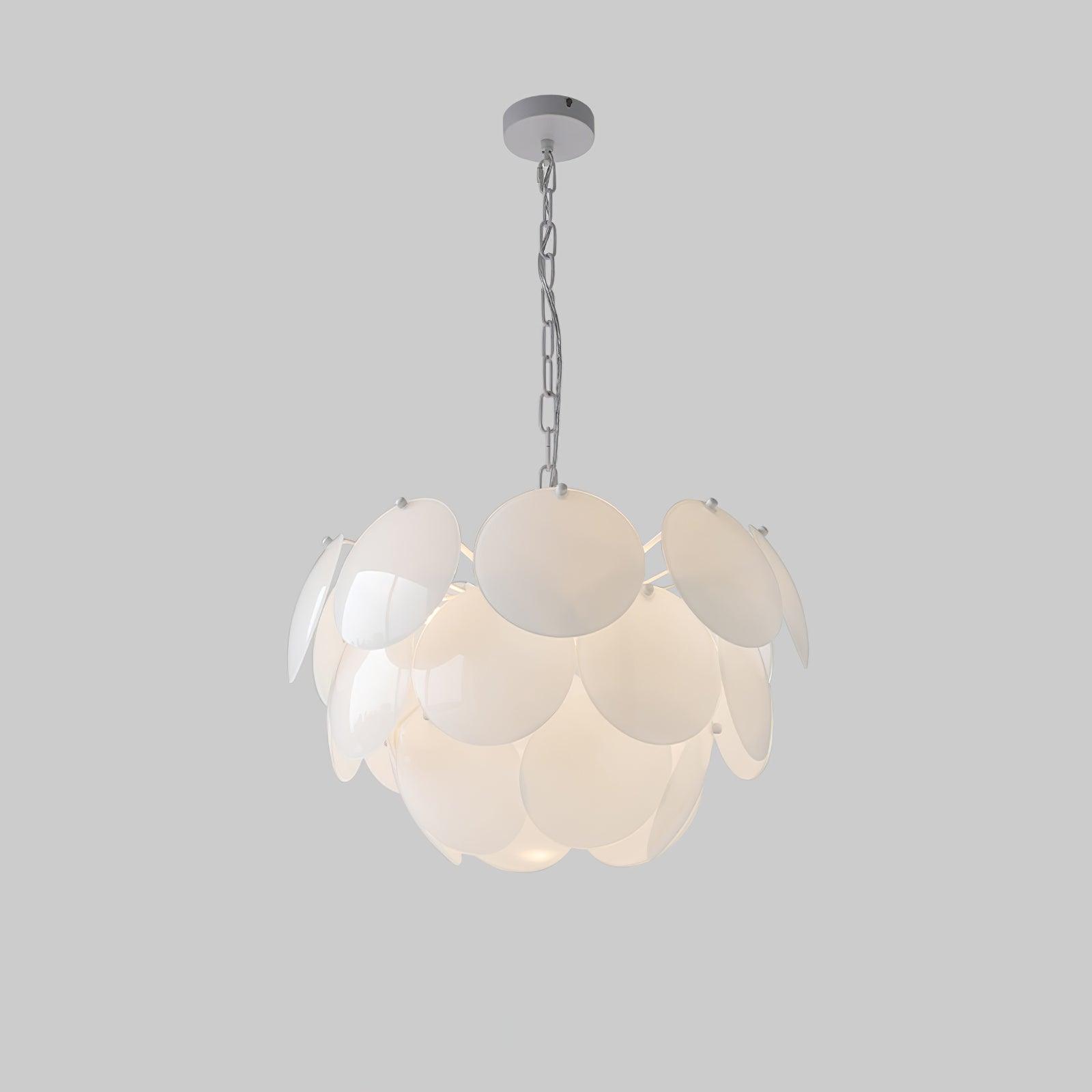 Sophia Minimalistischer Glas-Kronleuchter-Letslighting