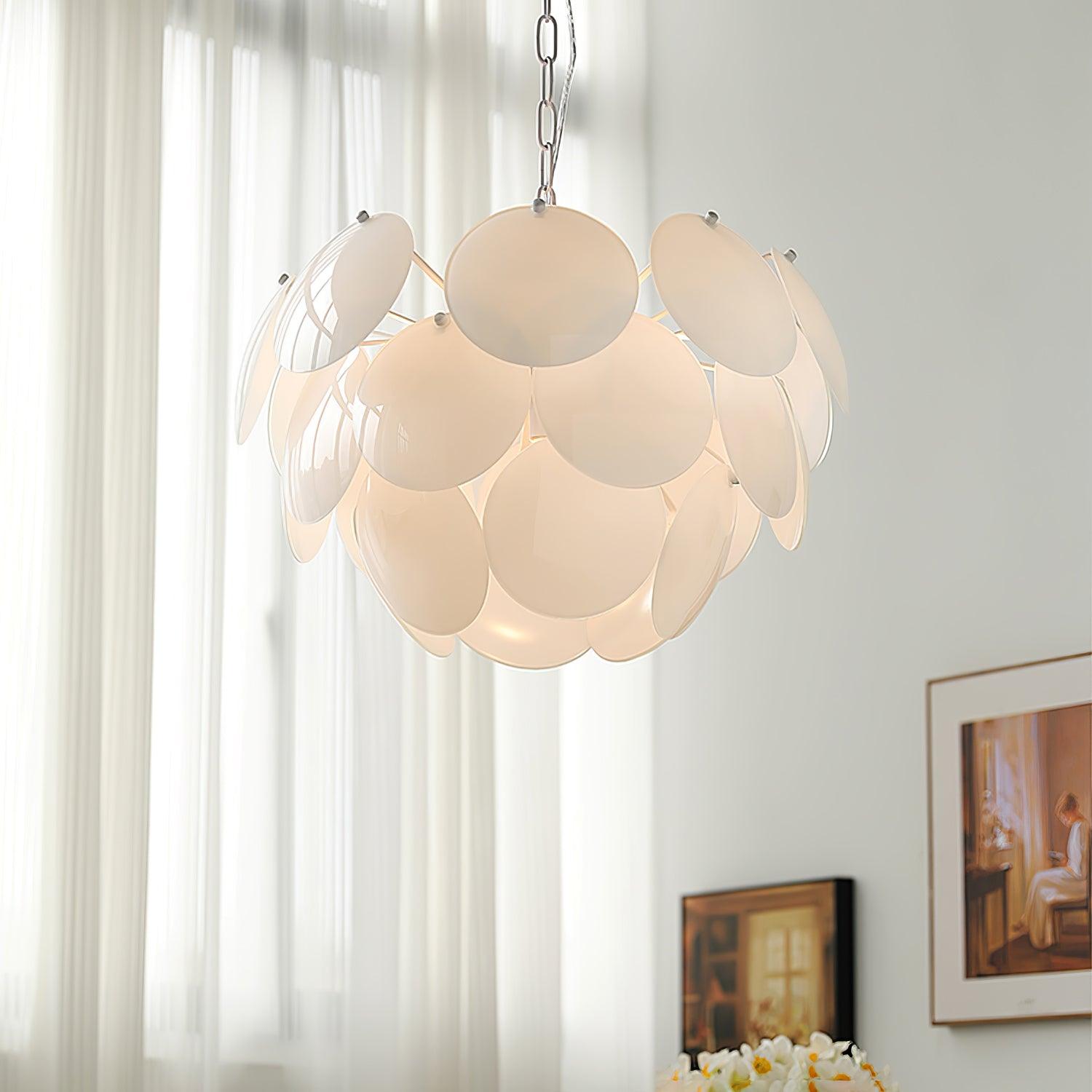 Sophia Minimalistischer Glas-Kronleuchter-Letslighting
