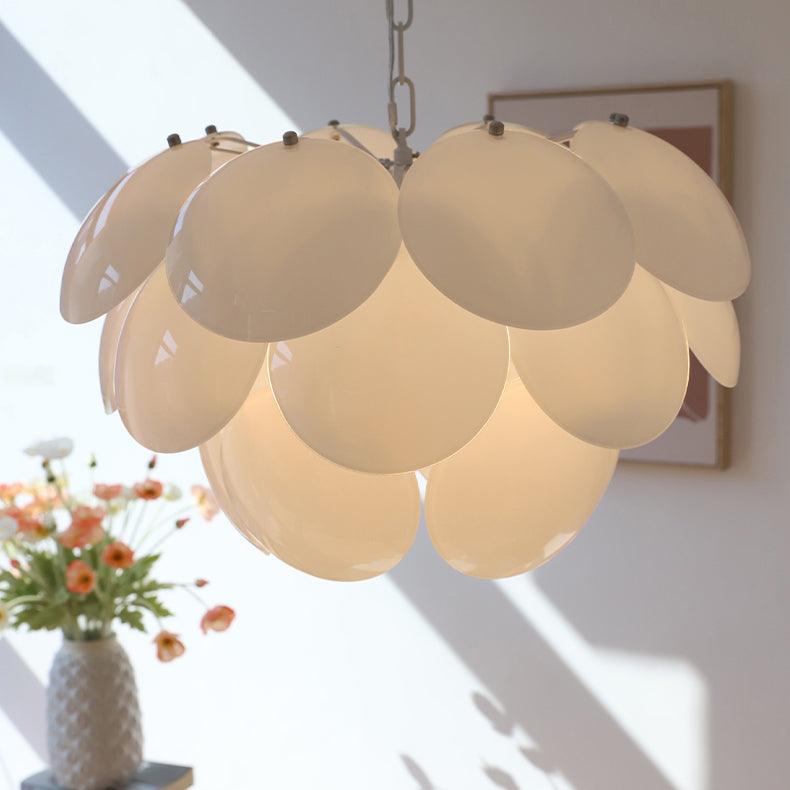 Sophia Minimalistischer Glas-Kronleuchter-Letslighting