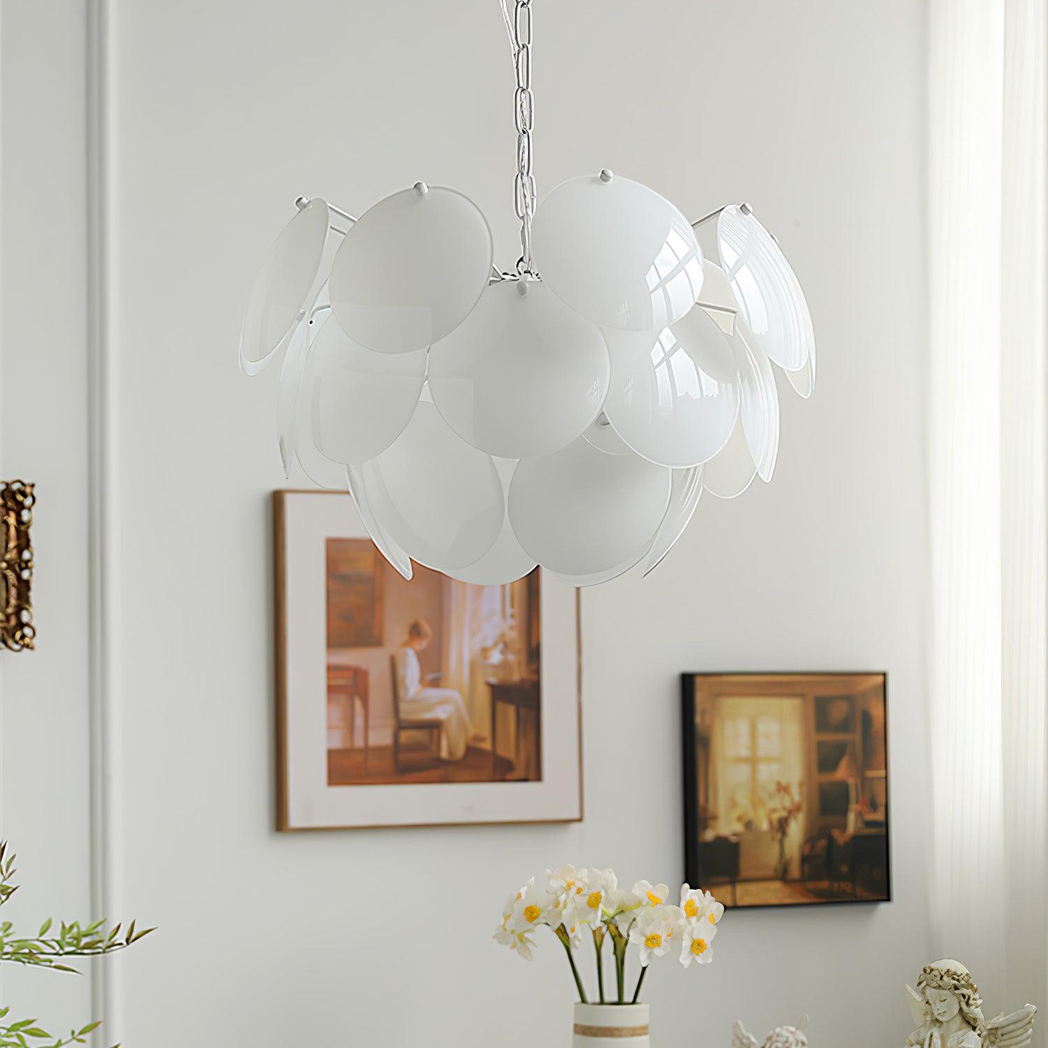 Sophia Minimalistischer Glas-Kronleuchter-Letslighting