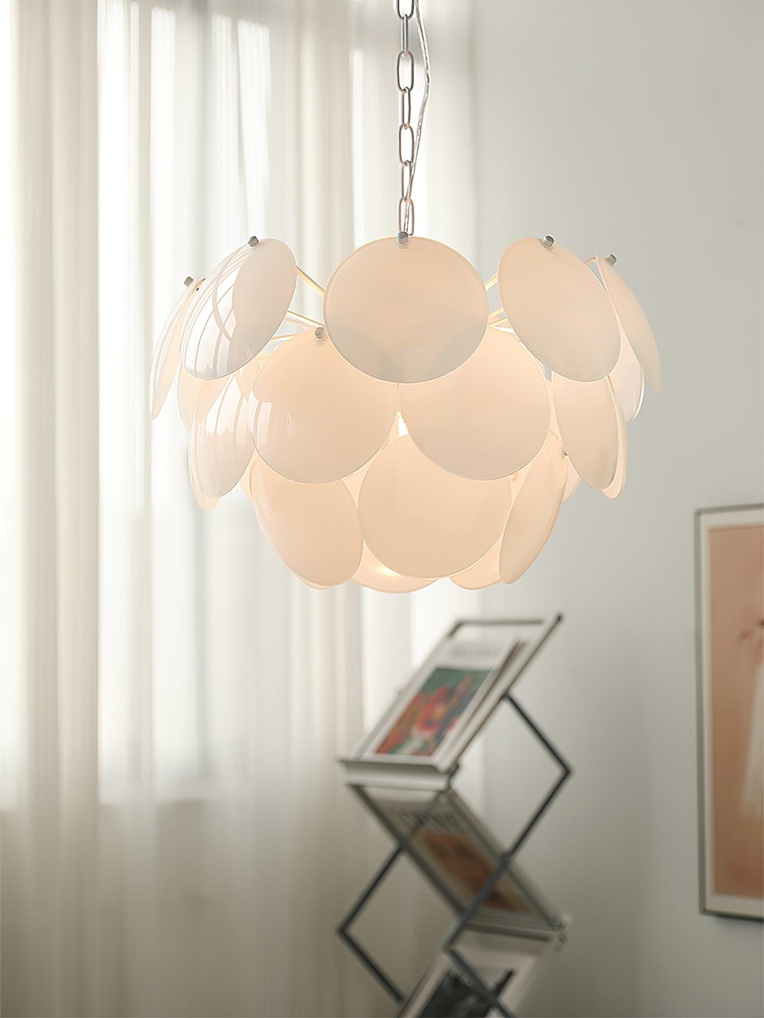 Sophia Minimalistischer Glas-Kronleuchter-Letslighting