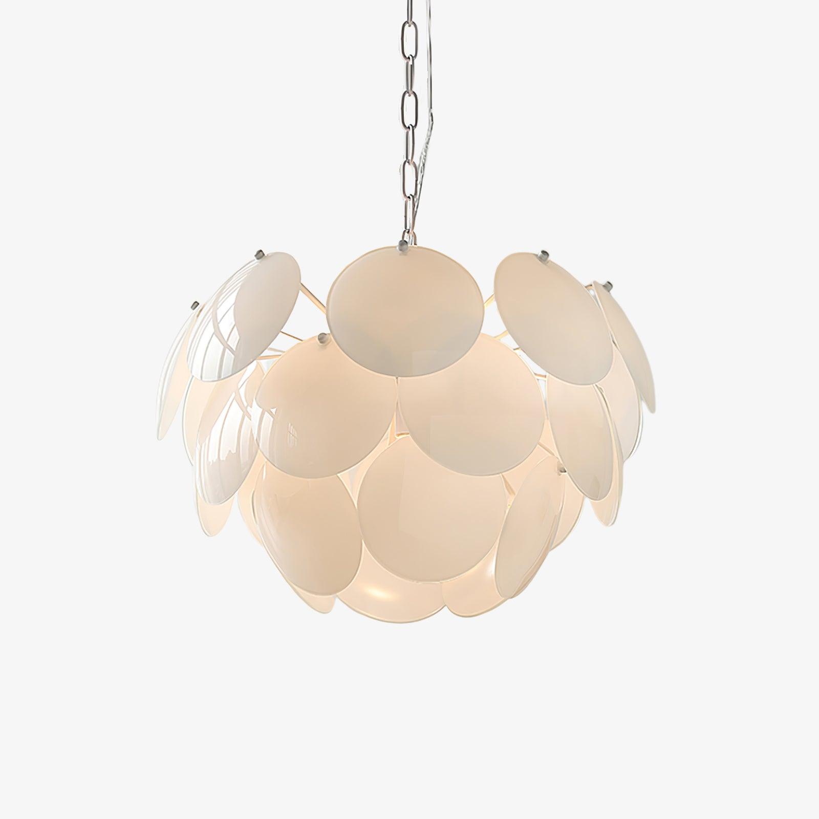 Sophia Minimalistischer Glas-Kronleuchter-Letslighting