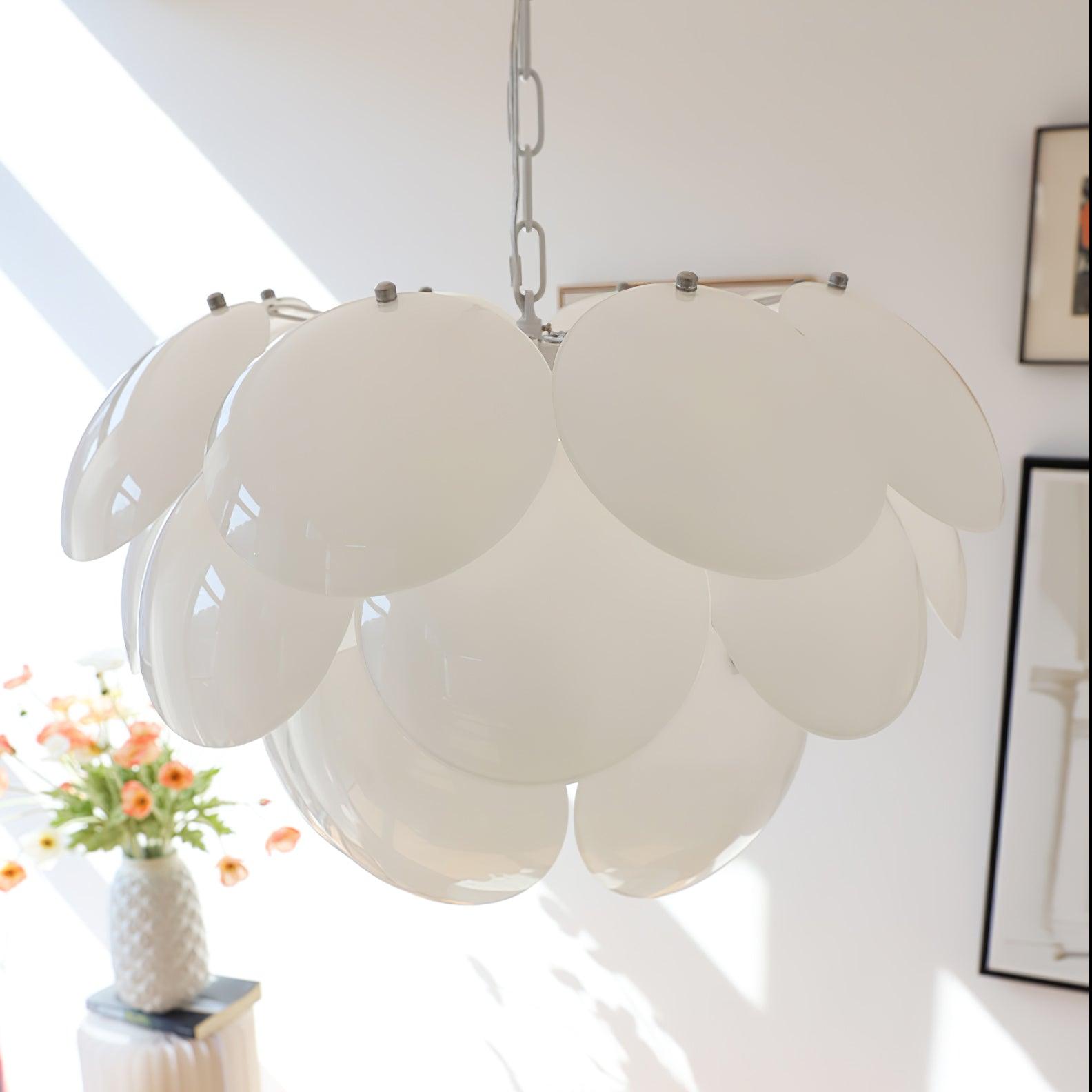 Sophia Minimalistischer Glas-Kronleuchter-Letslighting