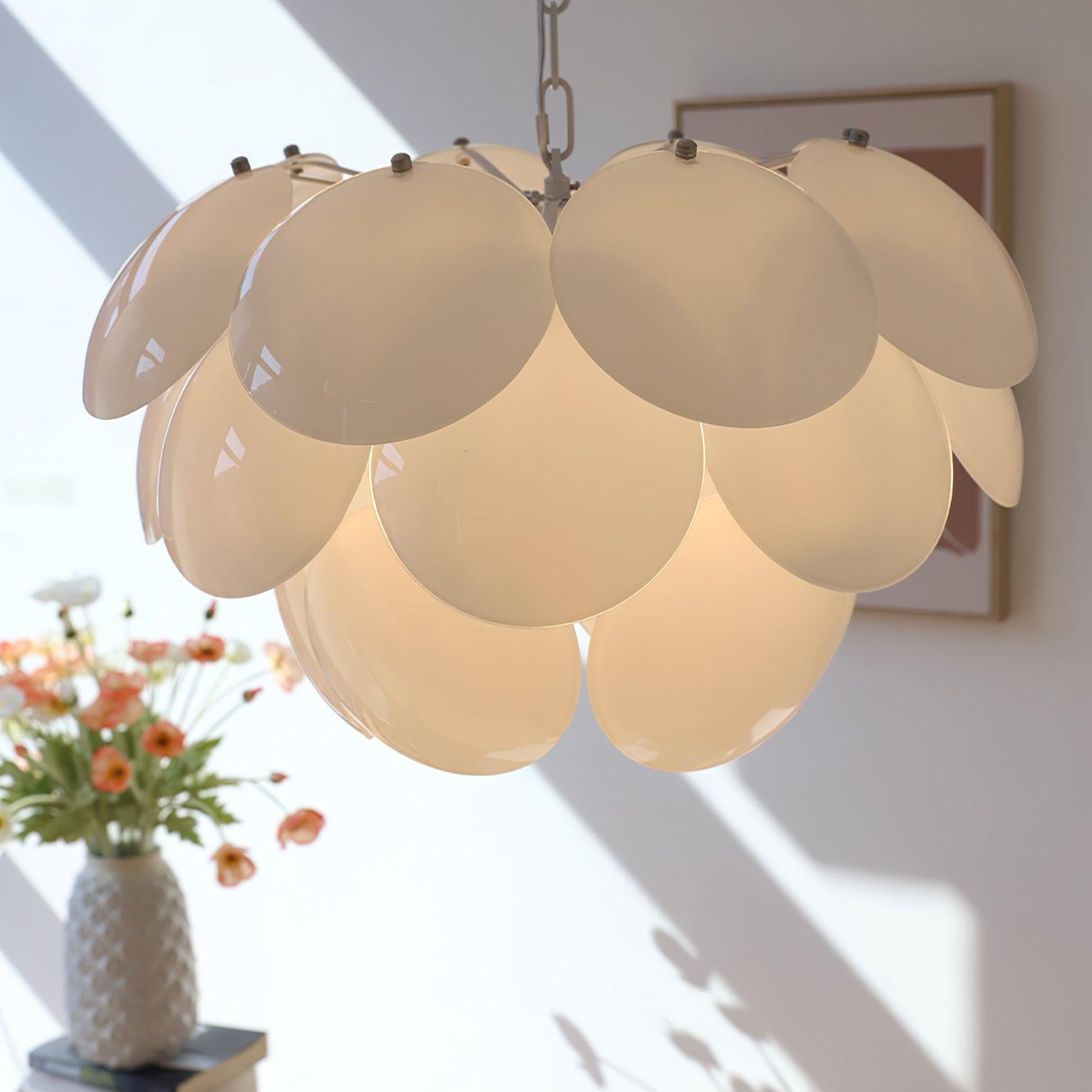 Sophia Minimalistischer Glas-Kronleuchter-Letslighting