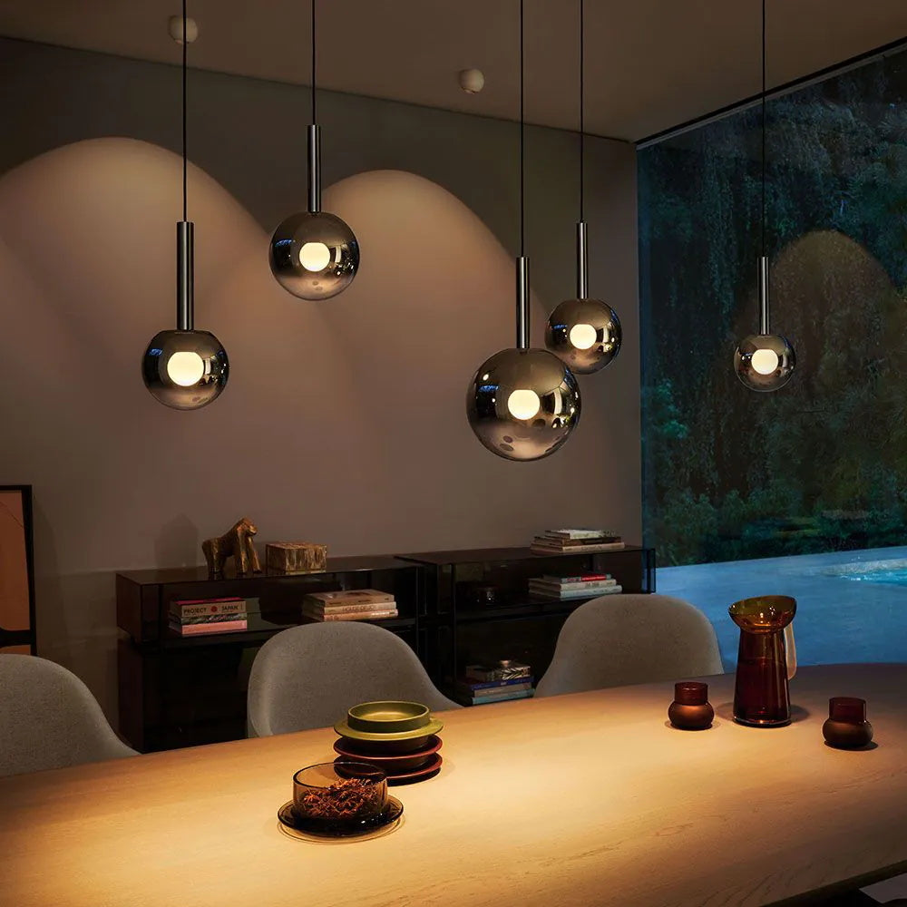 Vetheel Traditionell Wolke Glas Pendelleuchte-Letslighting