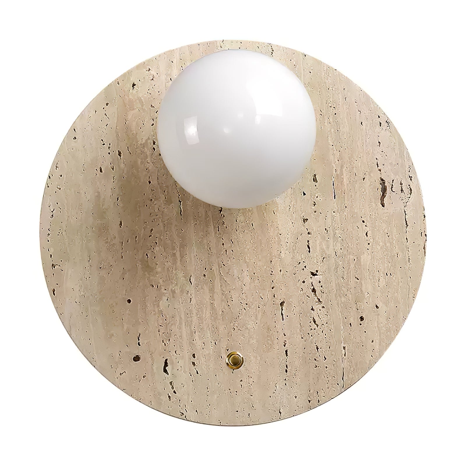 Syloryra Minimalist Travertine Wall Light - Neutralighting