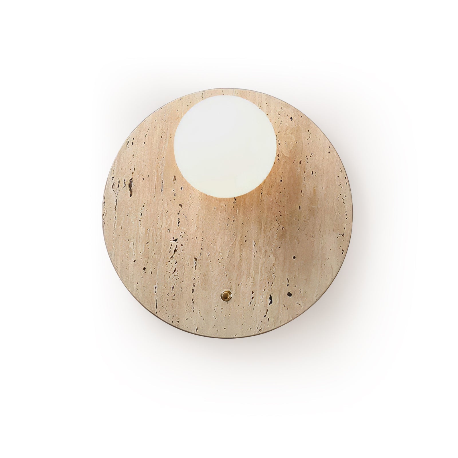 Syloryra Minimalist Travertine Wall Light - Neutralighting