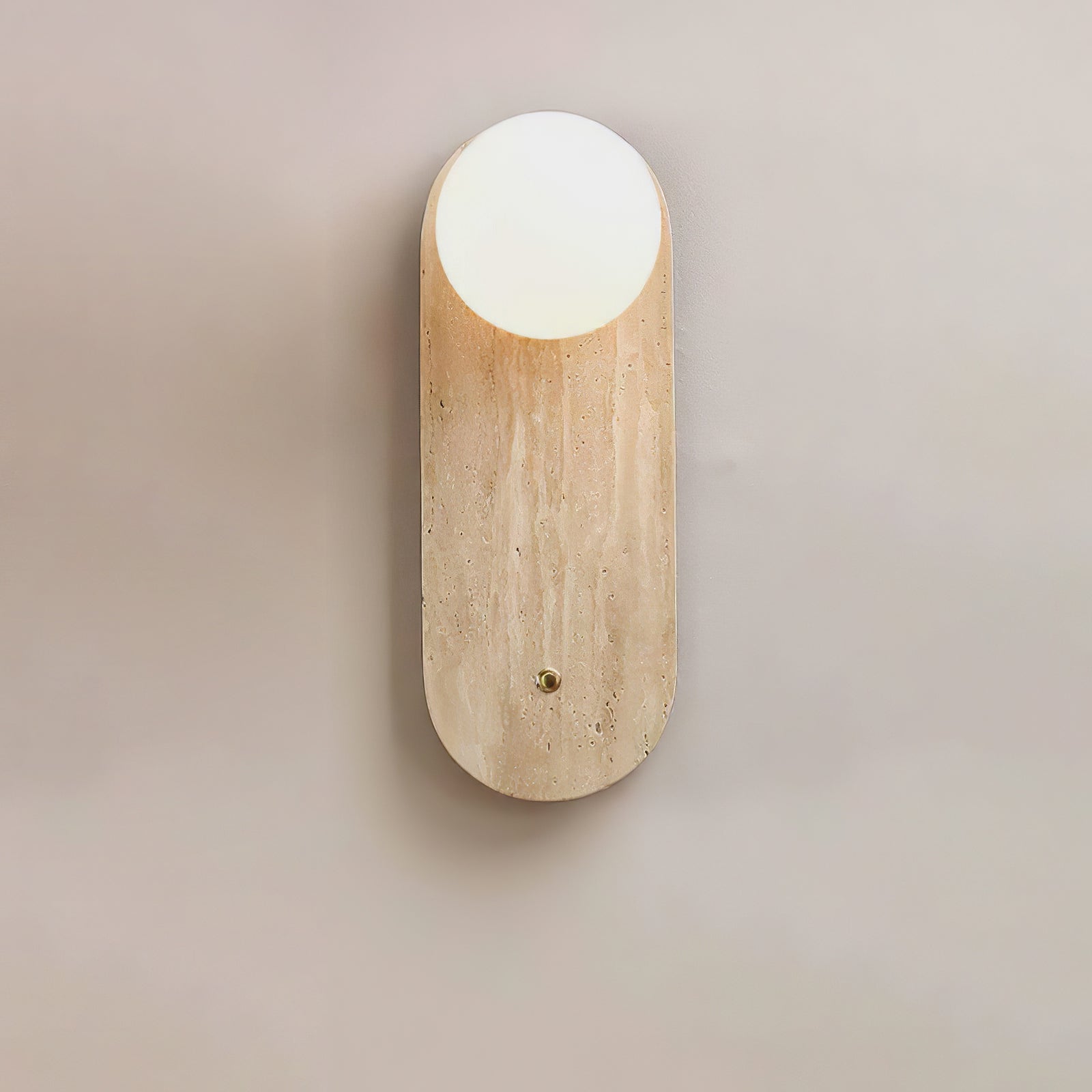 Syloryra Minimalist Travertine Wall Light - Neutralighting