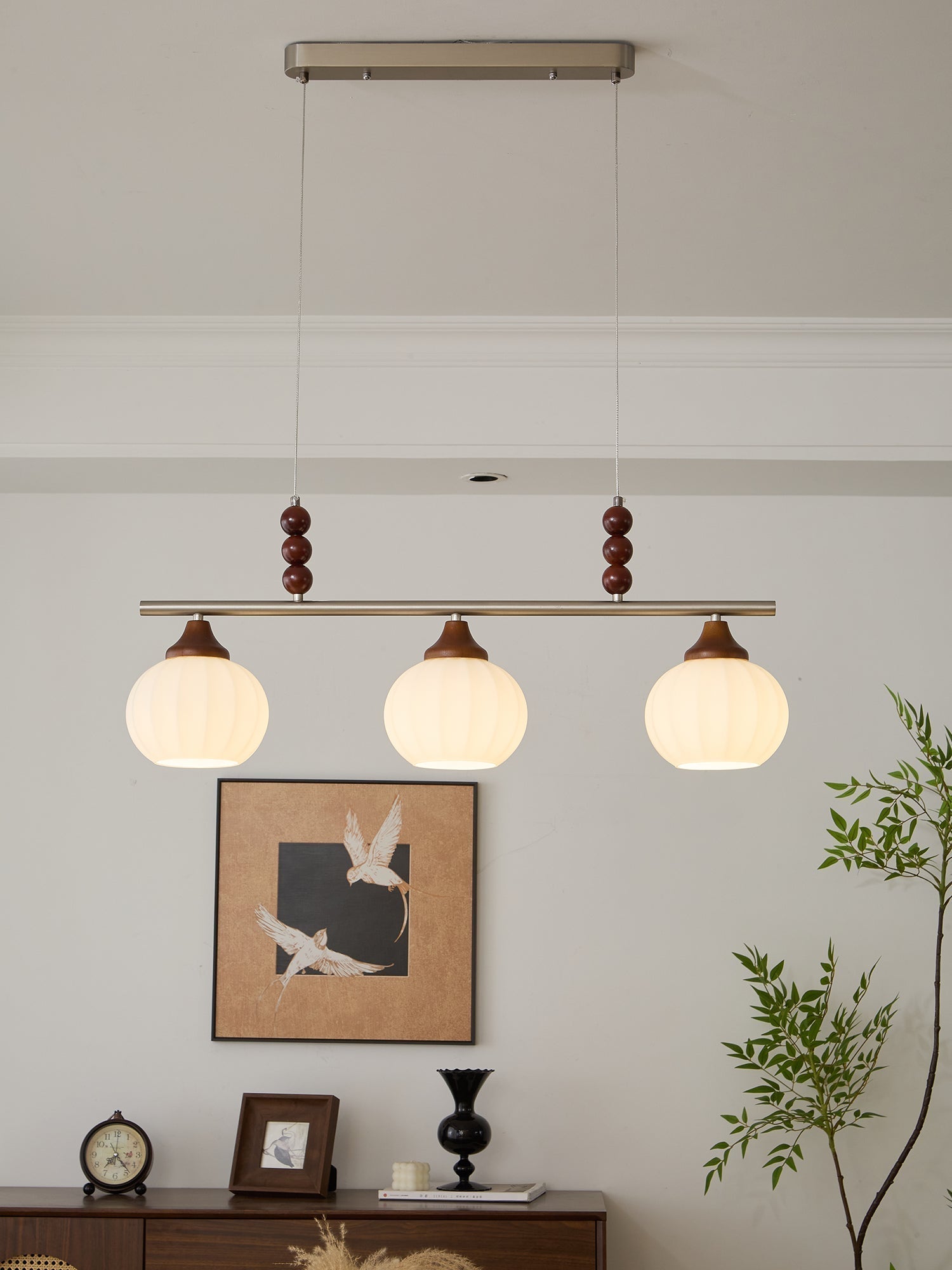 Vento Retro Glas Pendelleuchte-Letslighting