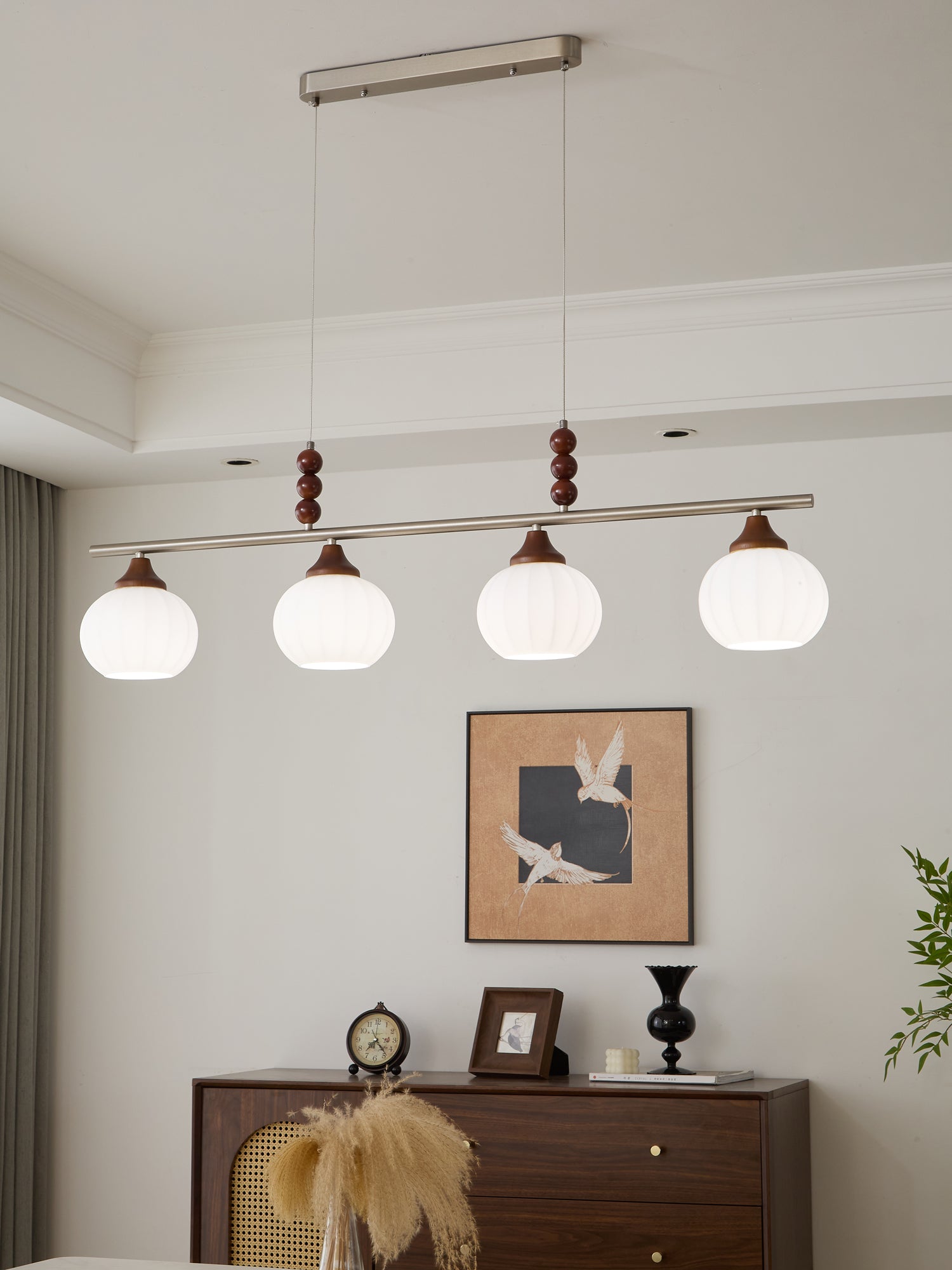 Vento Retro Glas Pendelleuchte-Letslighting