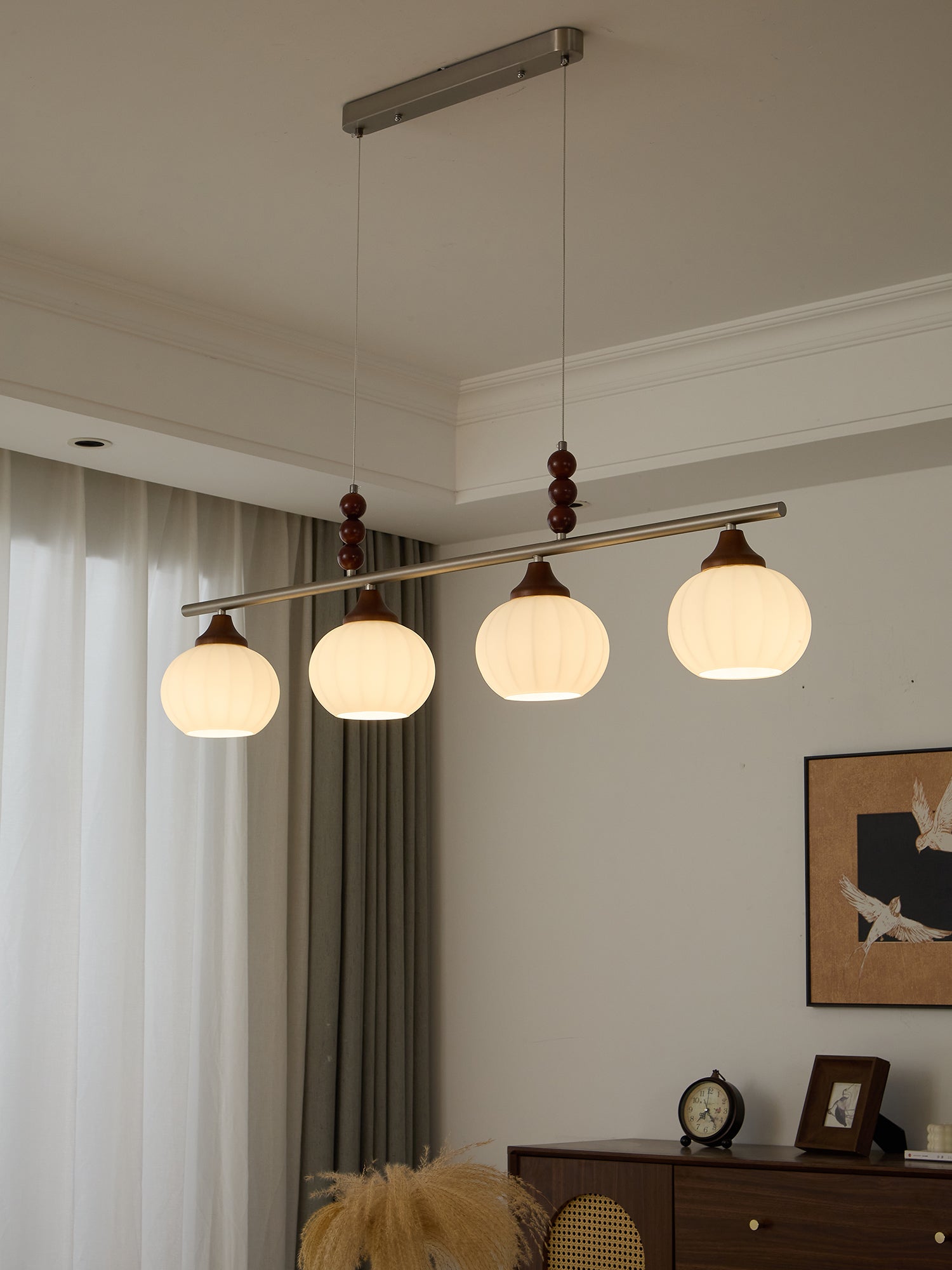 Vento Retro Glas Pendelleuchte-Letslighting