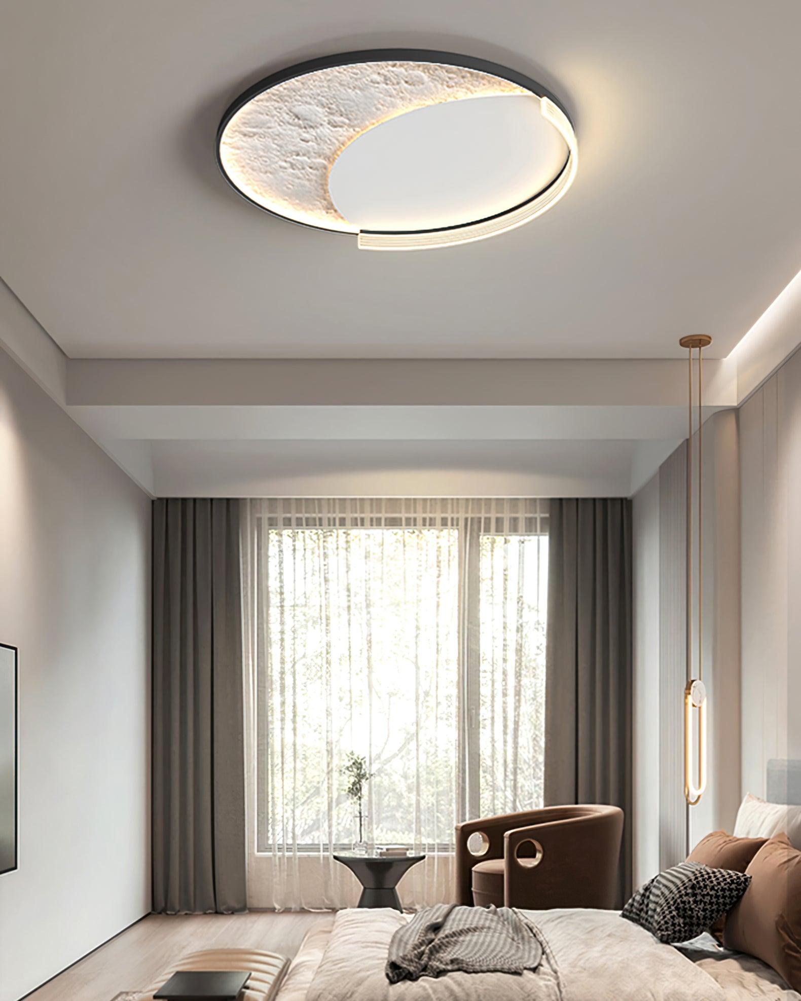 Syvine Nordisch Kunst Lunar LED Deckenleuchte-Letslighting