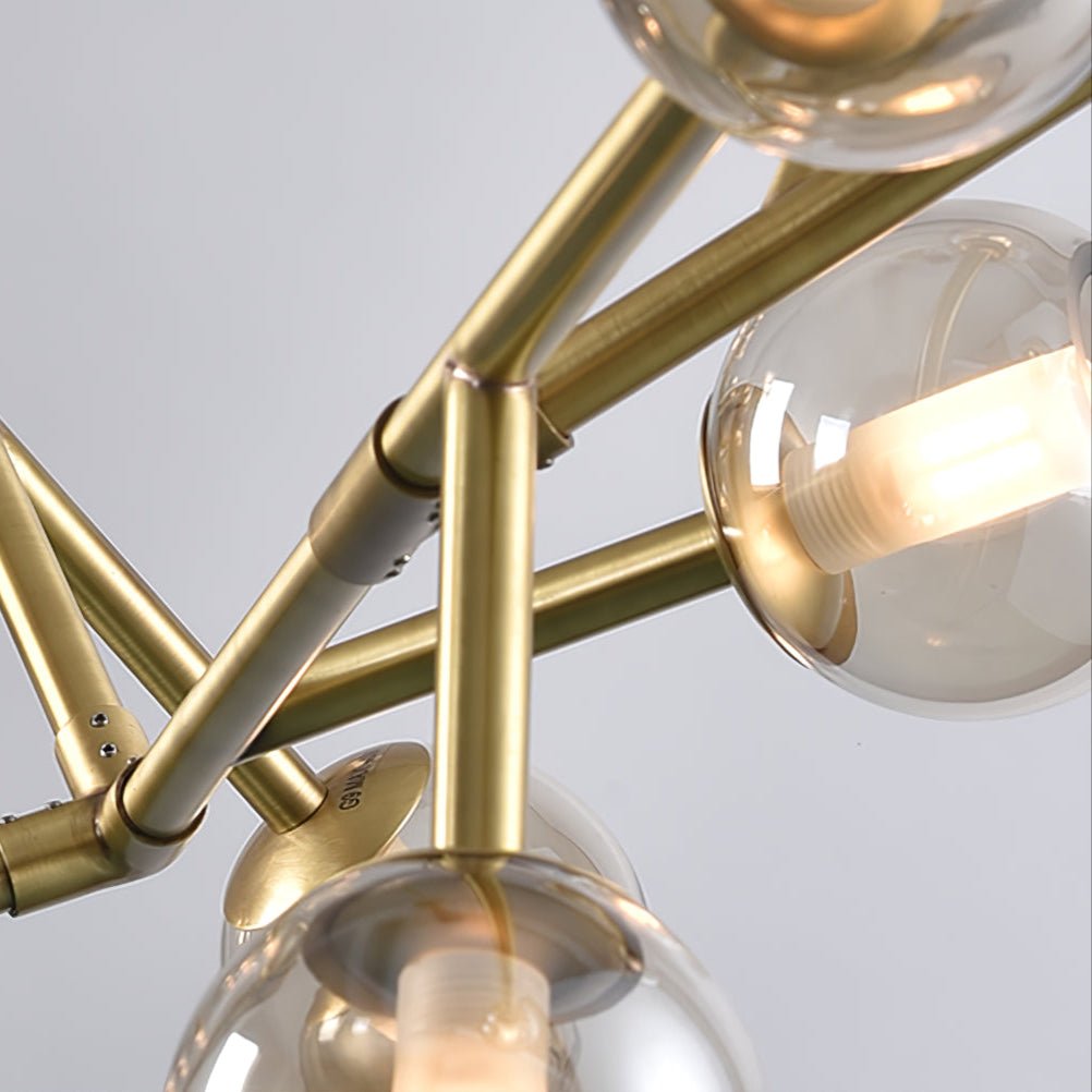 Colton Luxus-Kronleuchter aus Metall-Letslighting