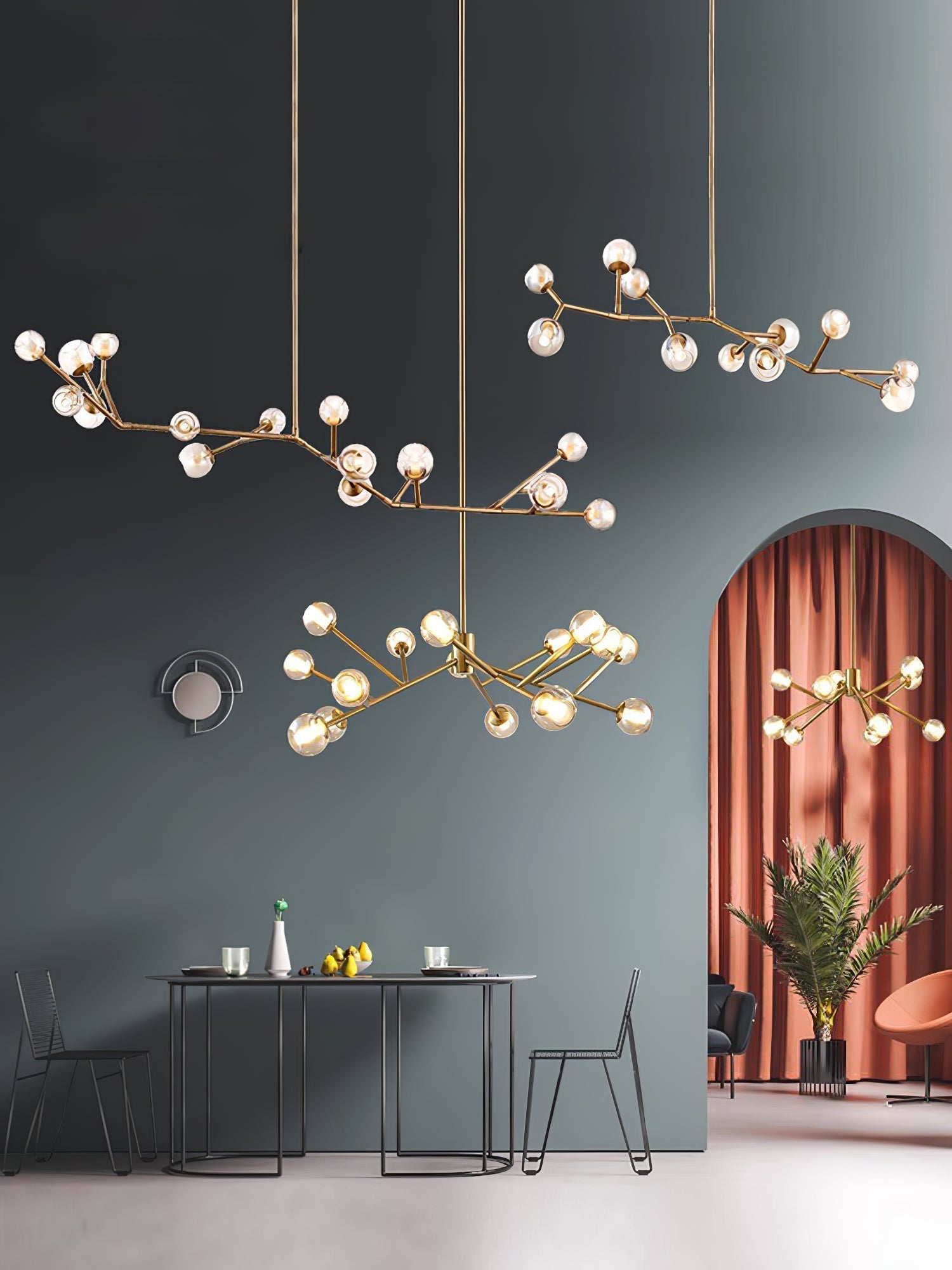 Colton Luxus-Kronleuchter aus Metall-Letslighting