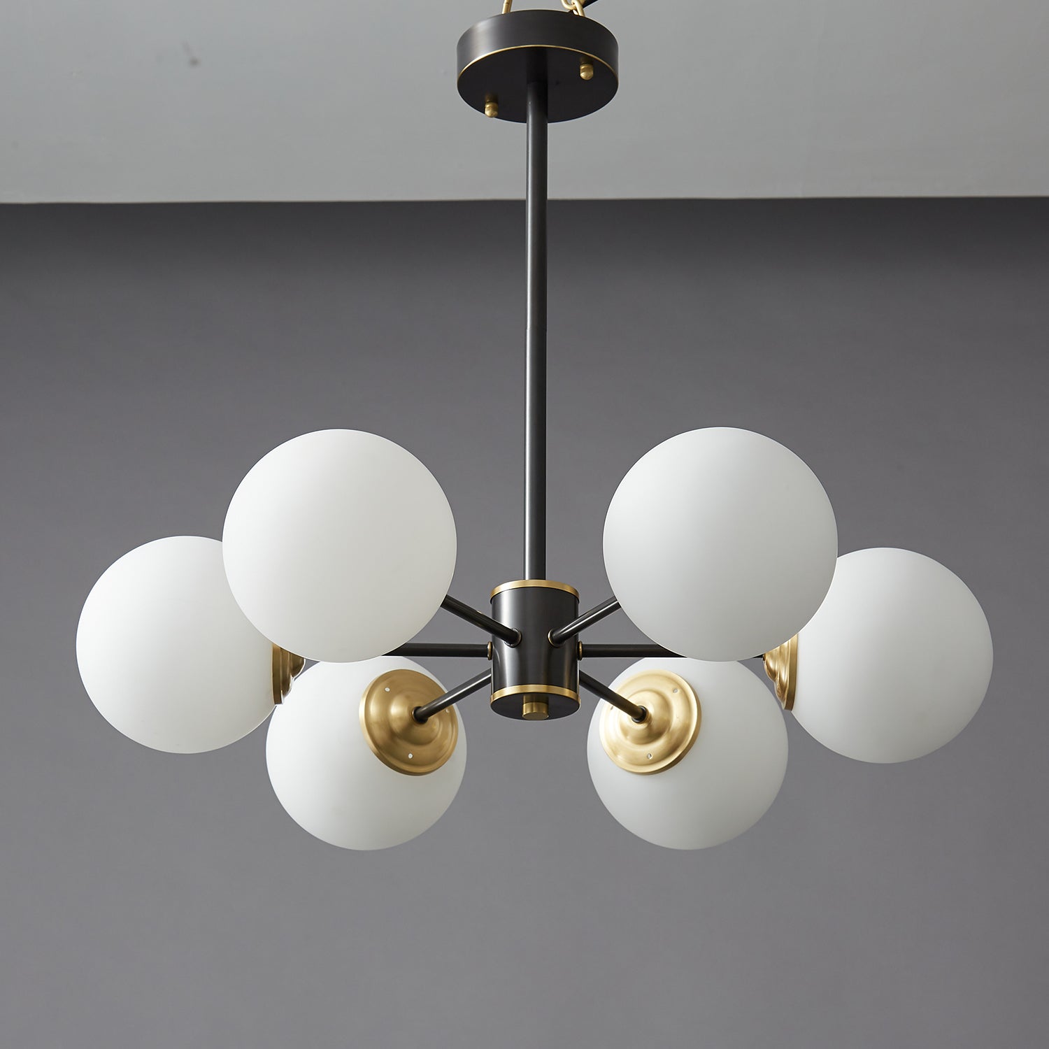 Catalos Moderner Premium-Kronleuchter aus Messing und Glas-Letslighting