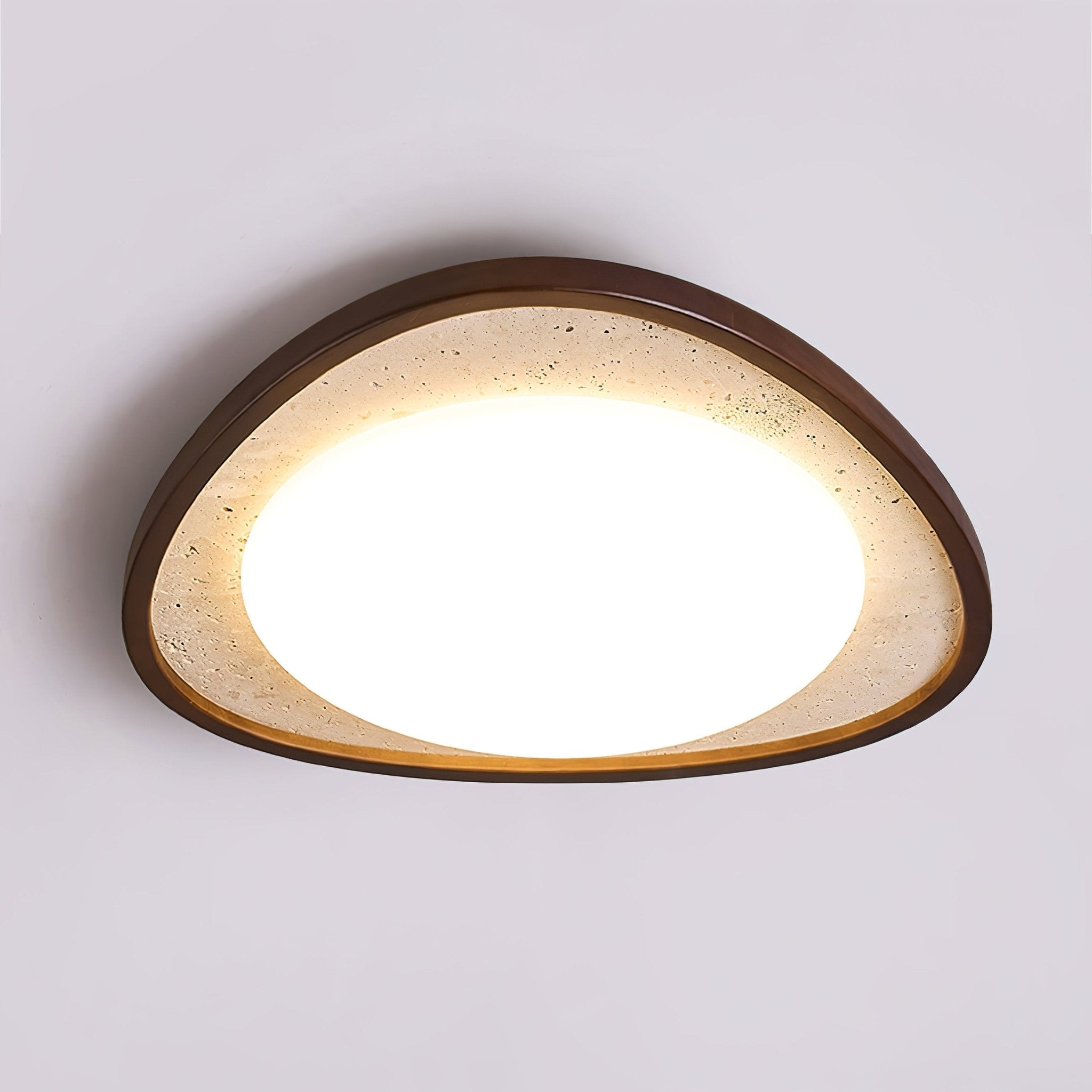 Orsoliel Travertine Ceiling Light - Neutralighting