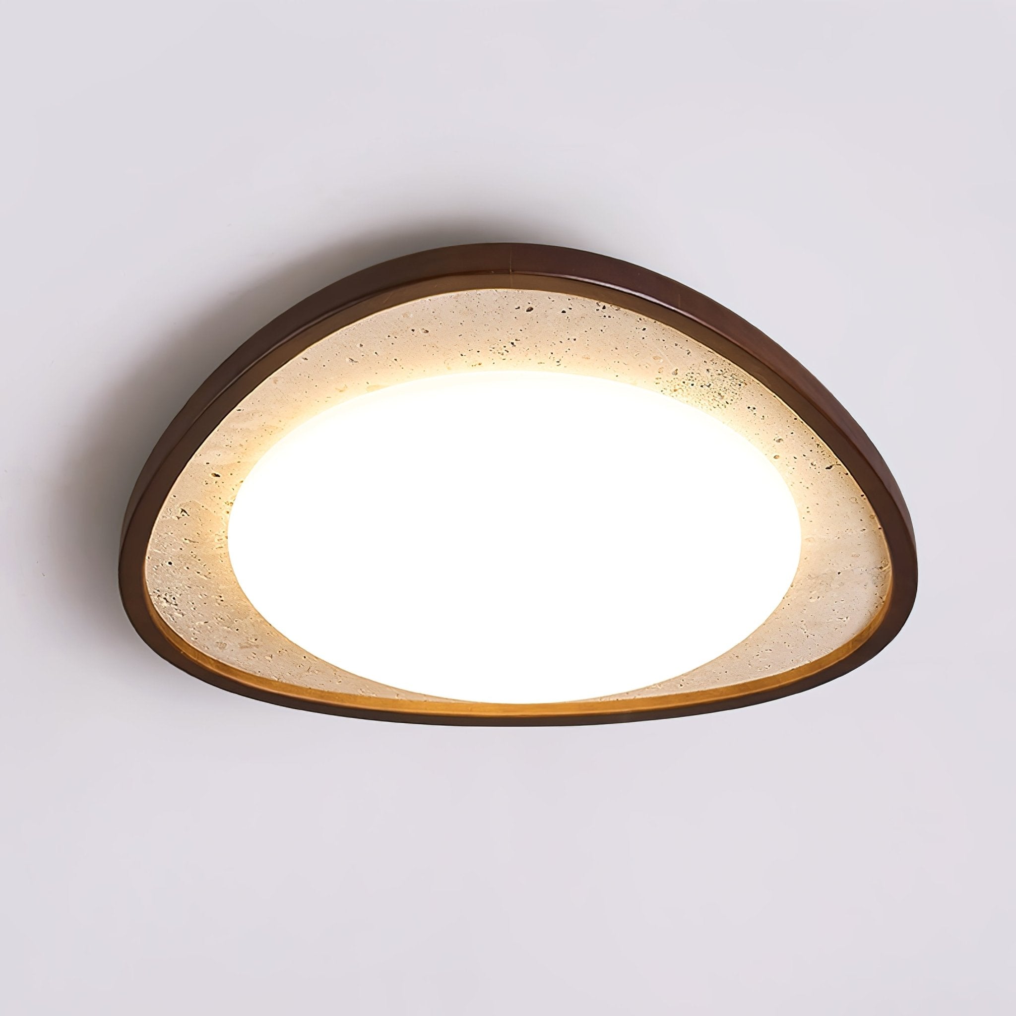 Orsoliel Travertine Ceiling Light - Neutralighting